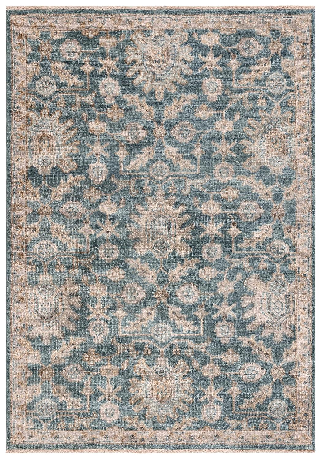 Safavieh Oriental Hand Knotted 80% Wool And 20% Cotton Oriental Rug