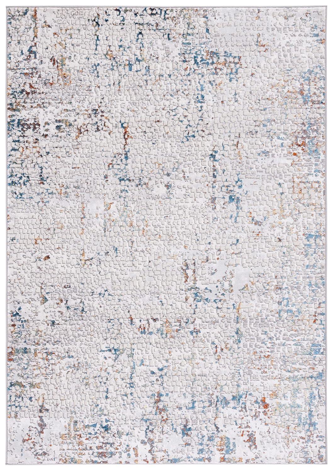 Amelia ALA254 Power Loomed Area Rug - Gray/Light Gray - 8'9"x11'9" - Safavieh.