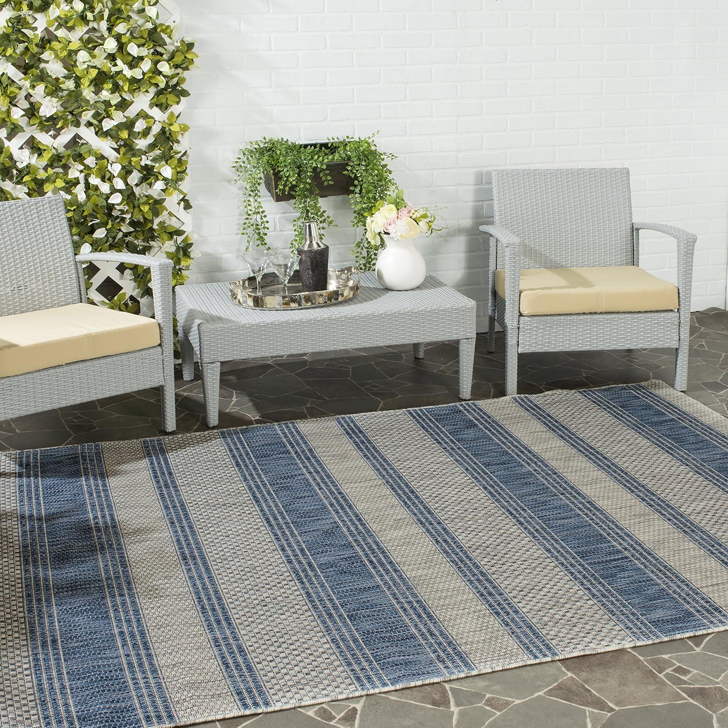 Courtyard CY8464 Power Loomed Indoor/Outdoor Area Rug  - Safavieh