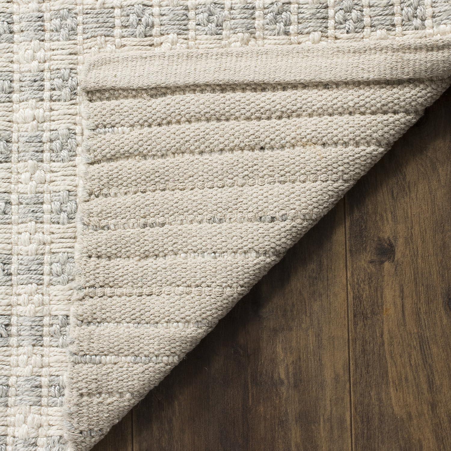 Natura NAT402 Hand Woven Area Rug - Grey/Ivory - 8'x10' - Safavieh.