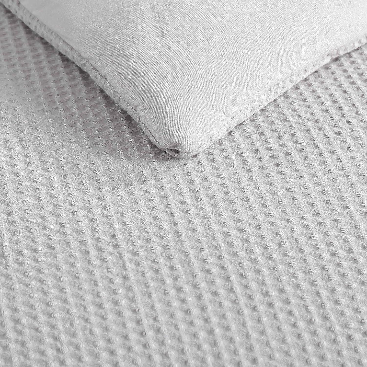 Vera Wang Vera Wang Waffle Pique Solid Cotton Comforter Set