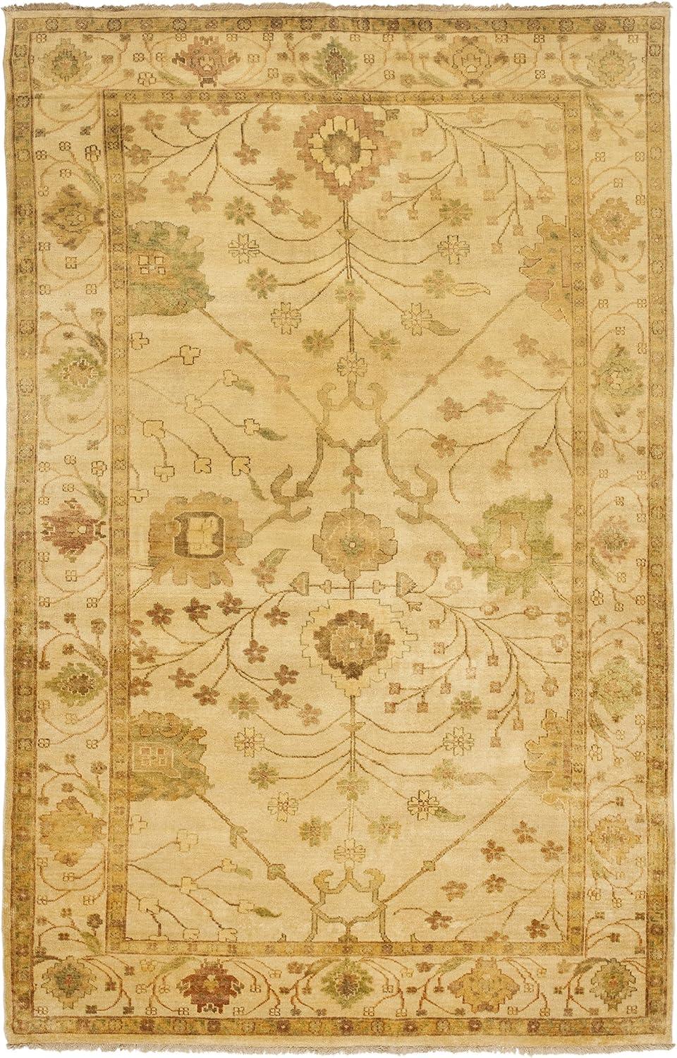 Oushak OSH145 Hand Knotted Area Rug  - Safavieh