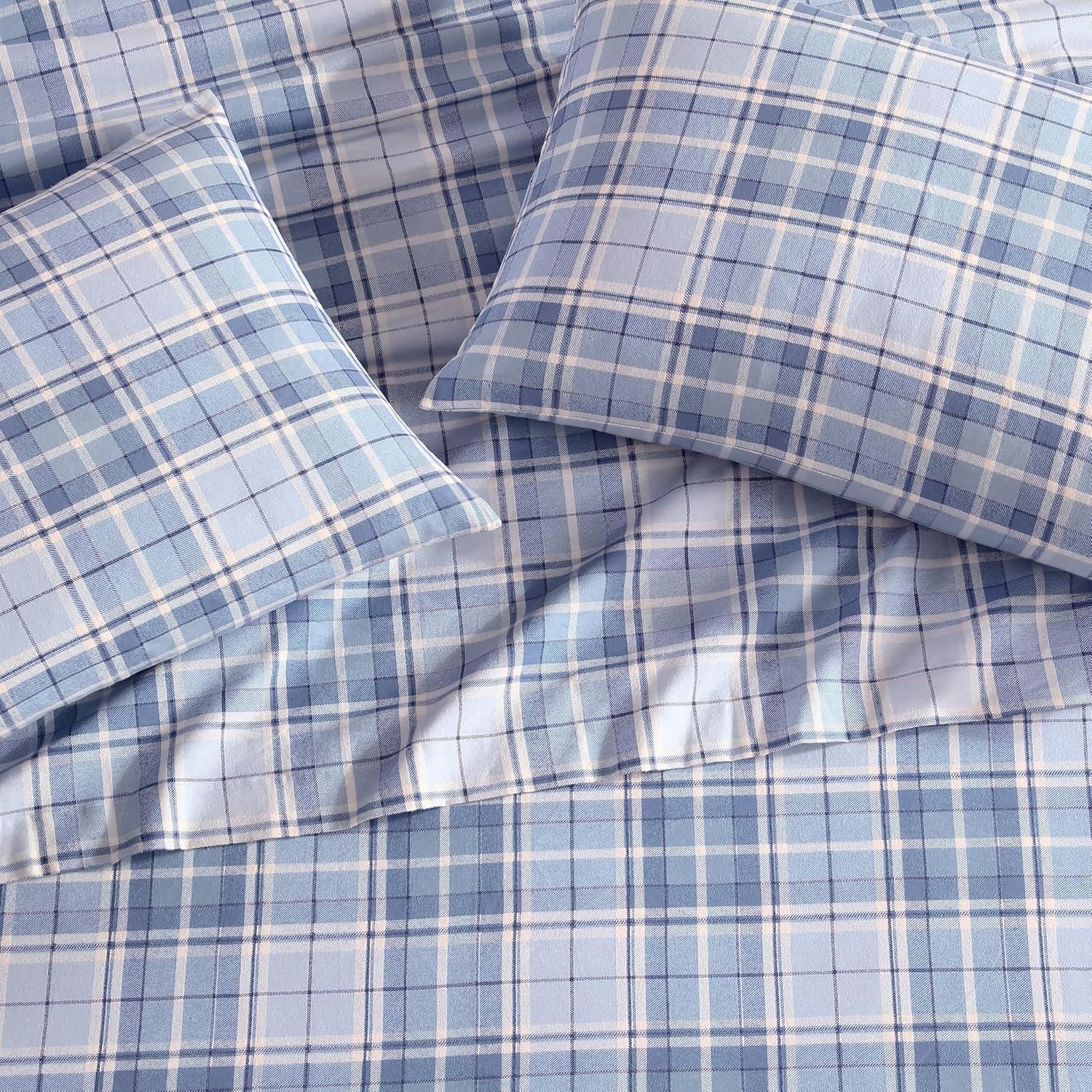 Laura Ashley Laura Ashley Cotton Flannel Cozy Sheet Sets