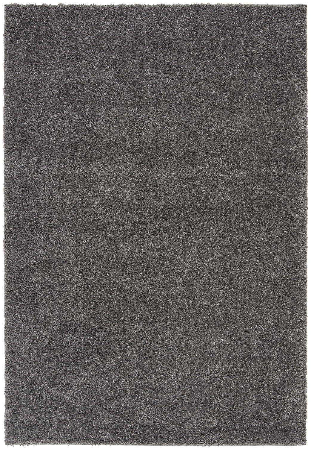 August Shag 900 AUG900 Power Loomed Indoor Area Rug - Grey - 5'3"x7'6" - Safavieh