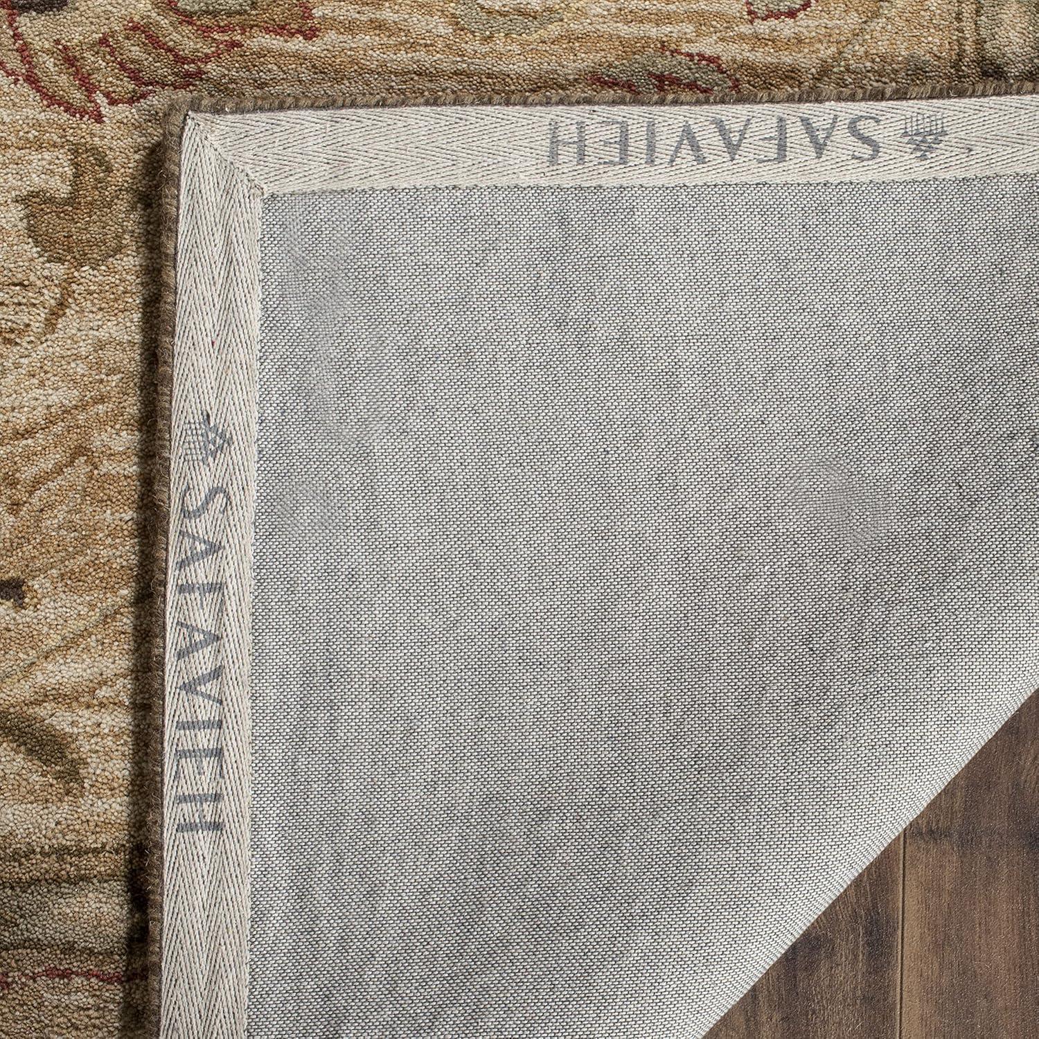 Antiquity AT812 Hand Tufted Indoor Area Rug - Beige/Beige - 6'x9' - Safavieh