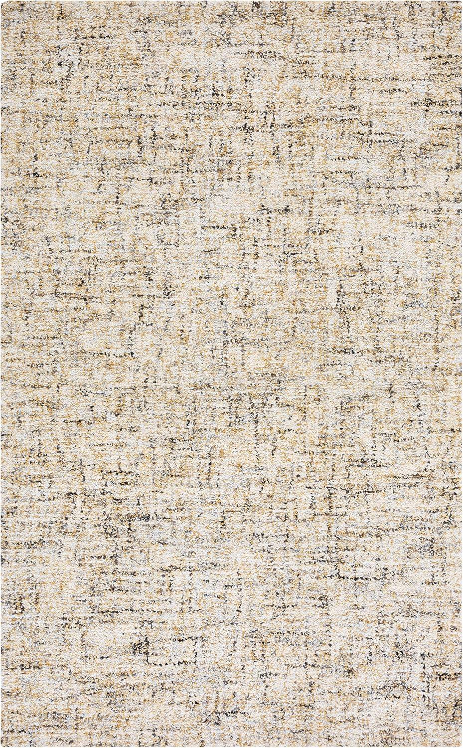 SAFAVIEH Abstract Roswell Distressed Area Rug, Beige/Gold, 8' x 10'