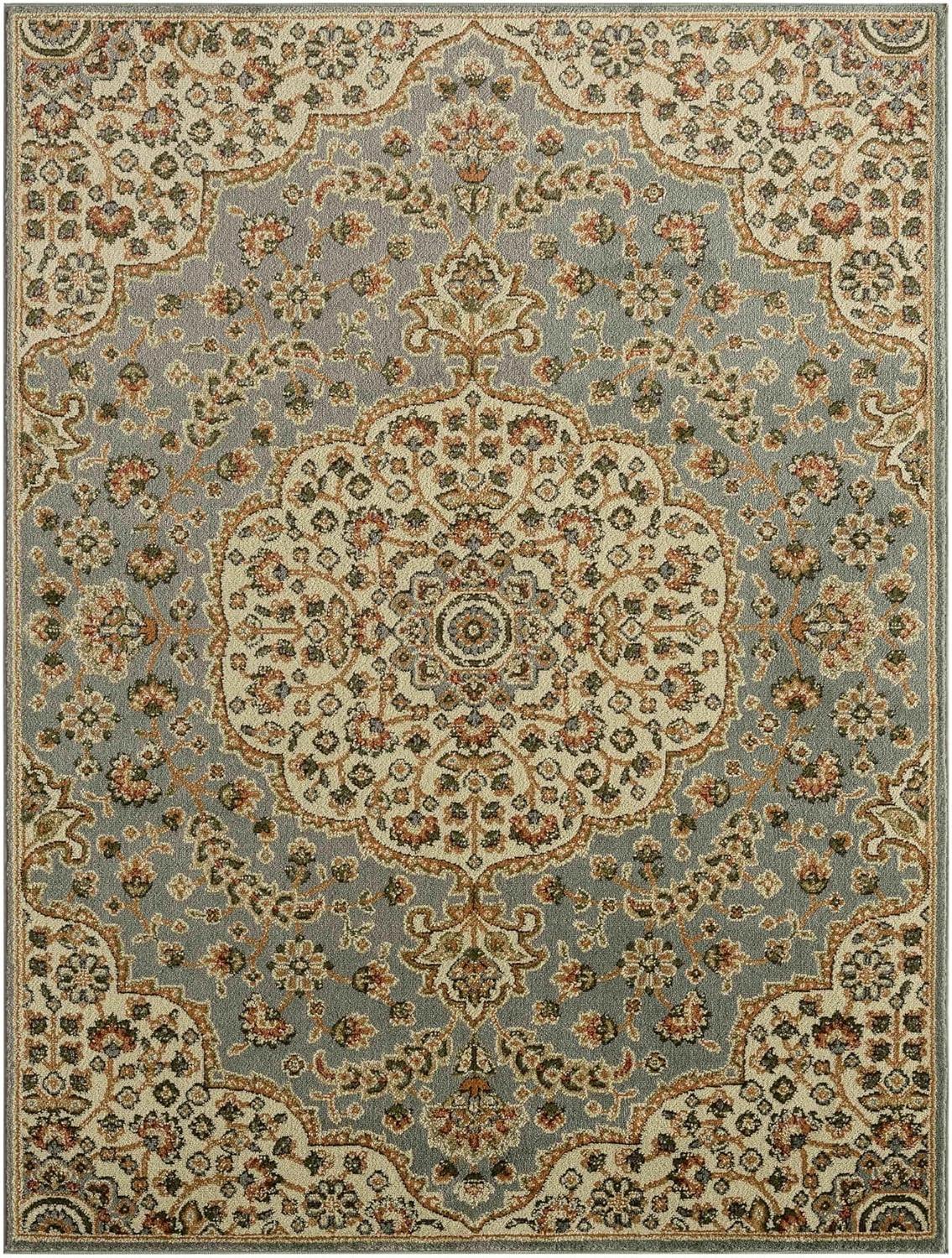 Home Dynamix Royalty Medallion Traditional Area Rug