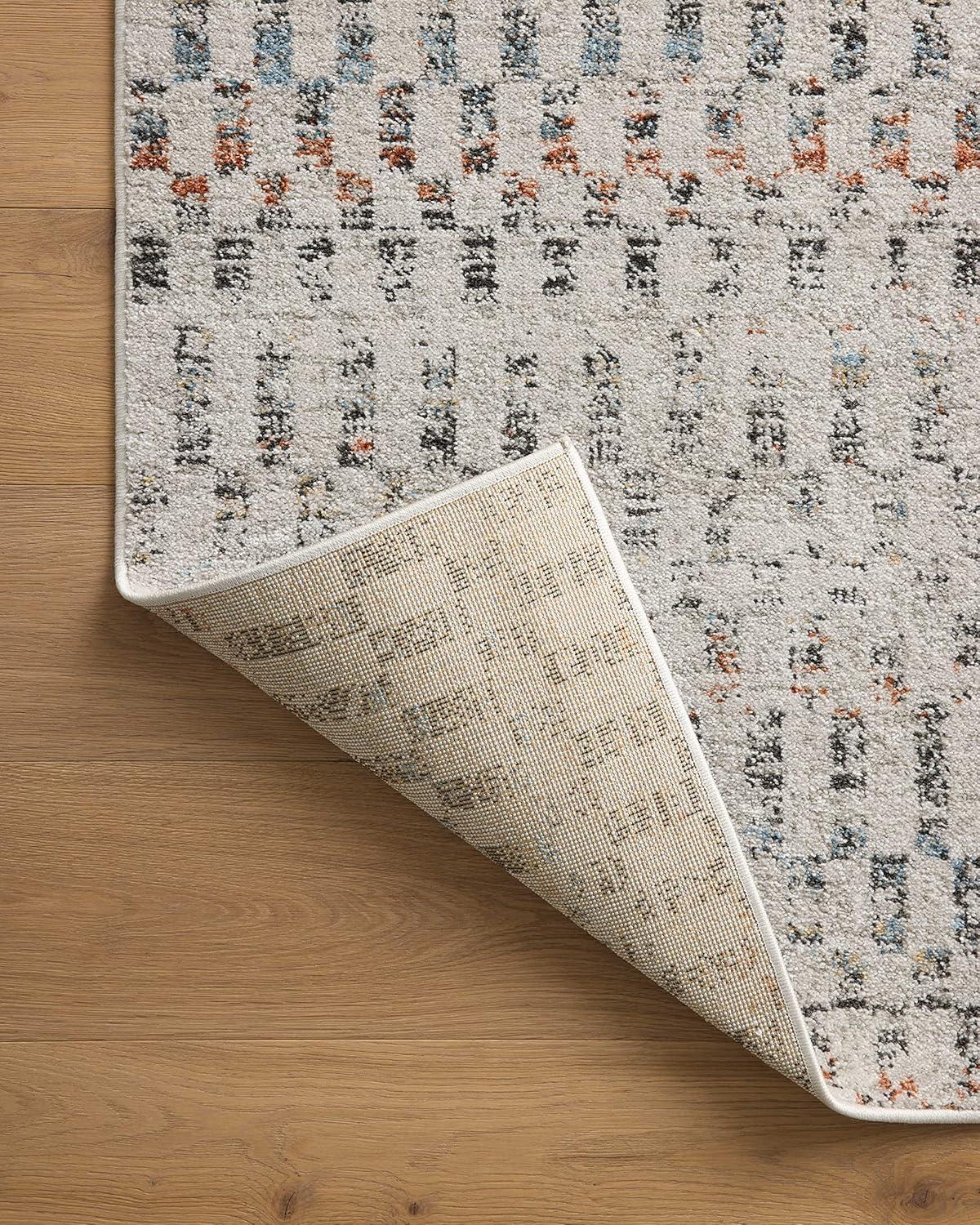 Loloi II Kamala Grey / Multi 5'-3" x 7'-9" Area Rug