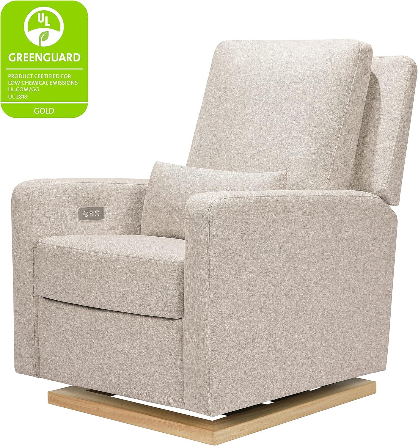 Sigi Electronic Recliner And Glider In Eco-Performance Fabric With USB Port | Water Repellent & Stain Resistant