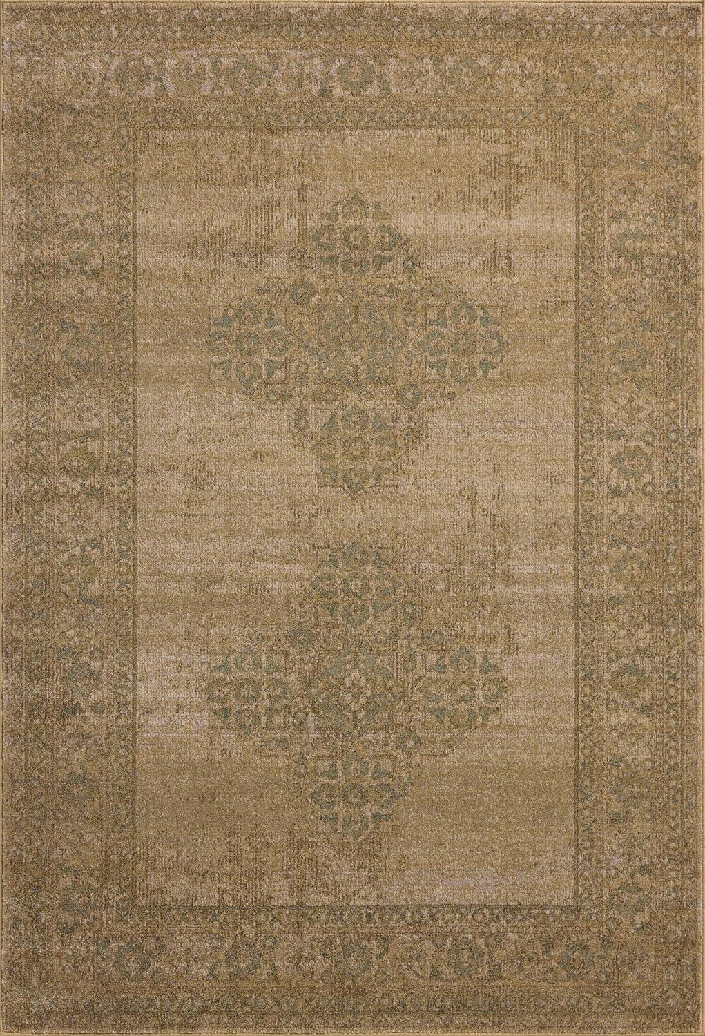 Mona II Rug by Magnolia Home by Joanna Gaines x Loloi - Antique and Spa / 7'6" x 10'