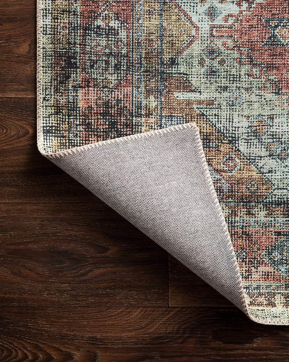 Loloi II Skye Oriental Apricot / Mist Area Rug