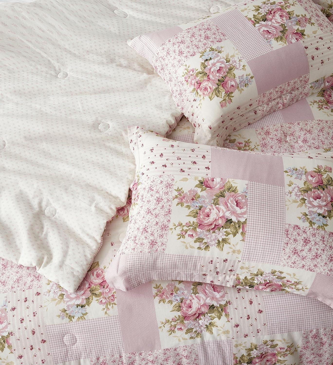 Cotton Ring Stitch Comforter Set