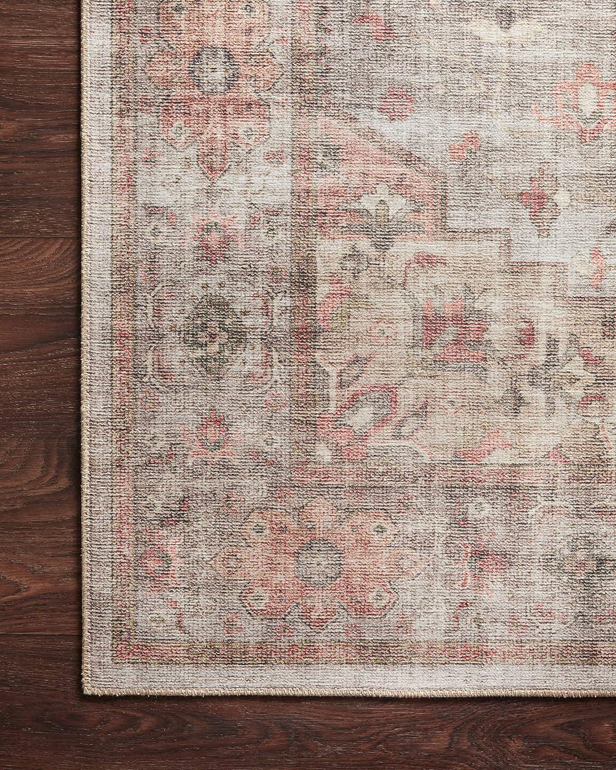 Loloi II Heidi Collection HEI-02 Dove / Spice, Oriental Area Rug 2'-0" x 5'-0"