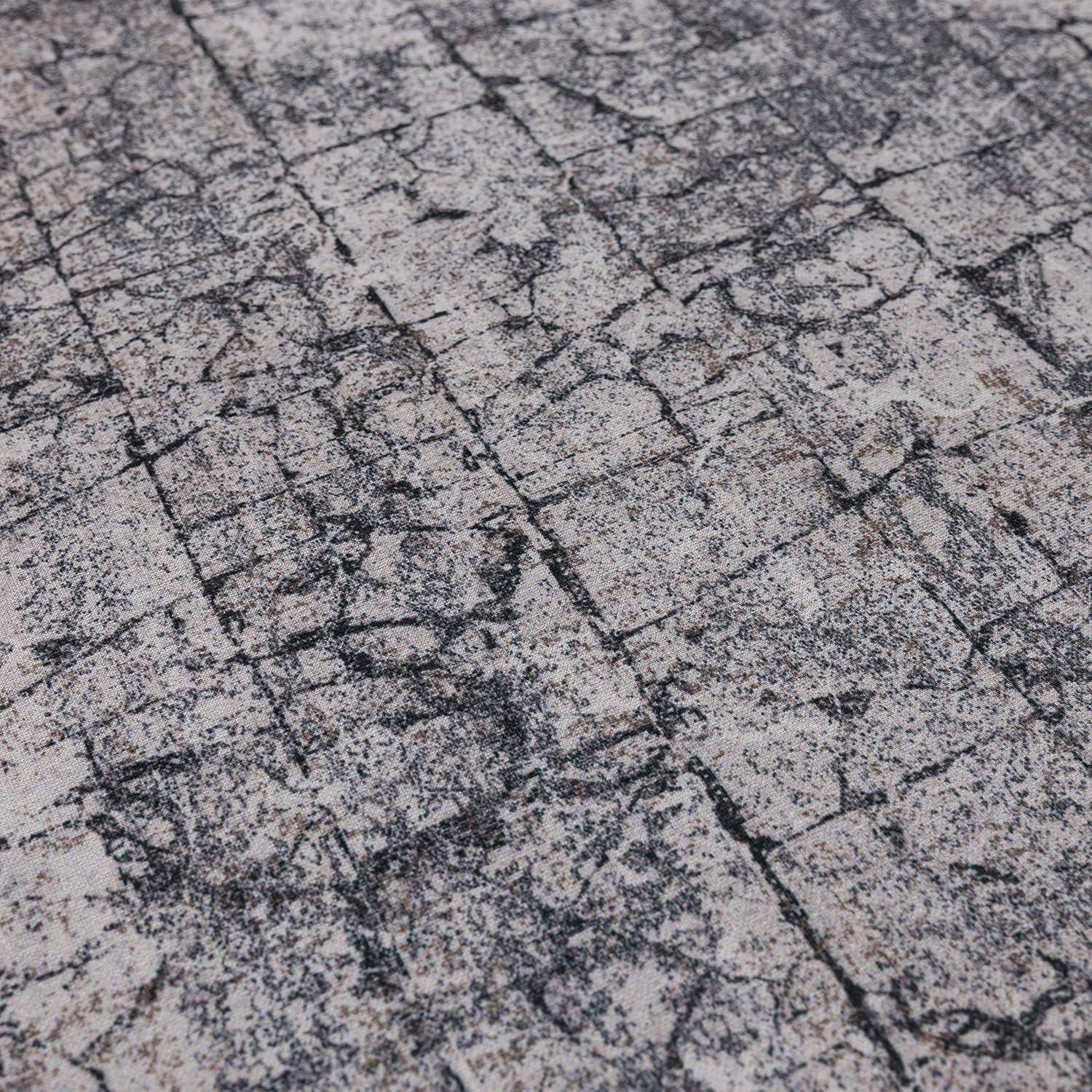 Mohawk Home Dri-Pro Cushion Kitchen Mat, Salten ,Grey, 1' 6" X 2' 6"