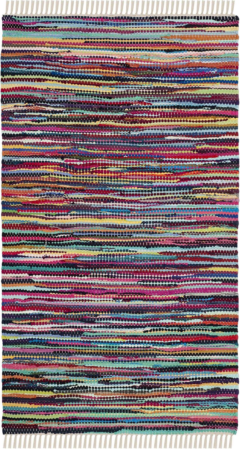 Rag Area Rug RAR128 Hand Woven Area Rug  - Safavieh