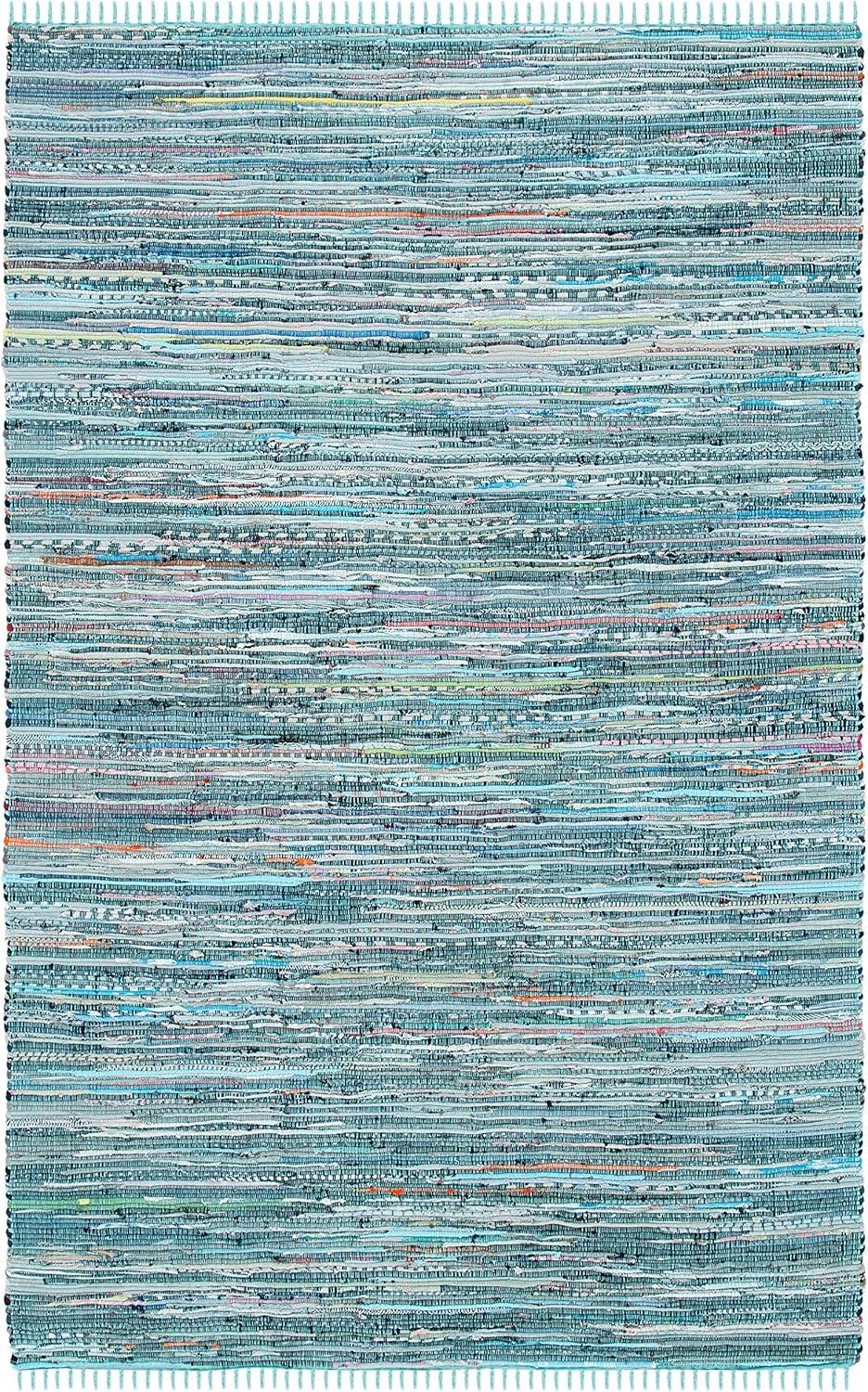 Rag Area Rug RAR127 Hand Woven Area Rug  - Safavieh