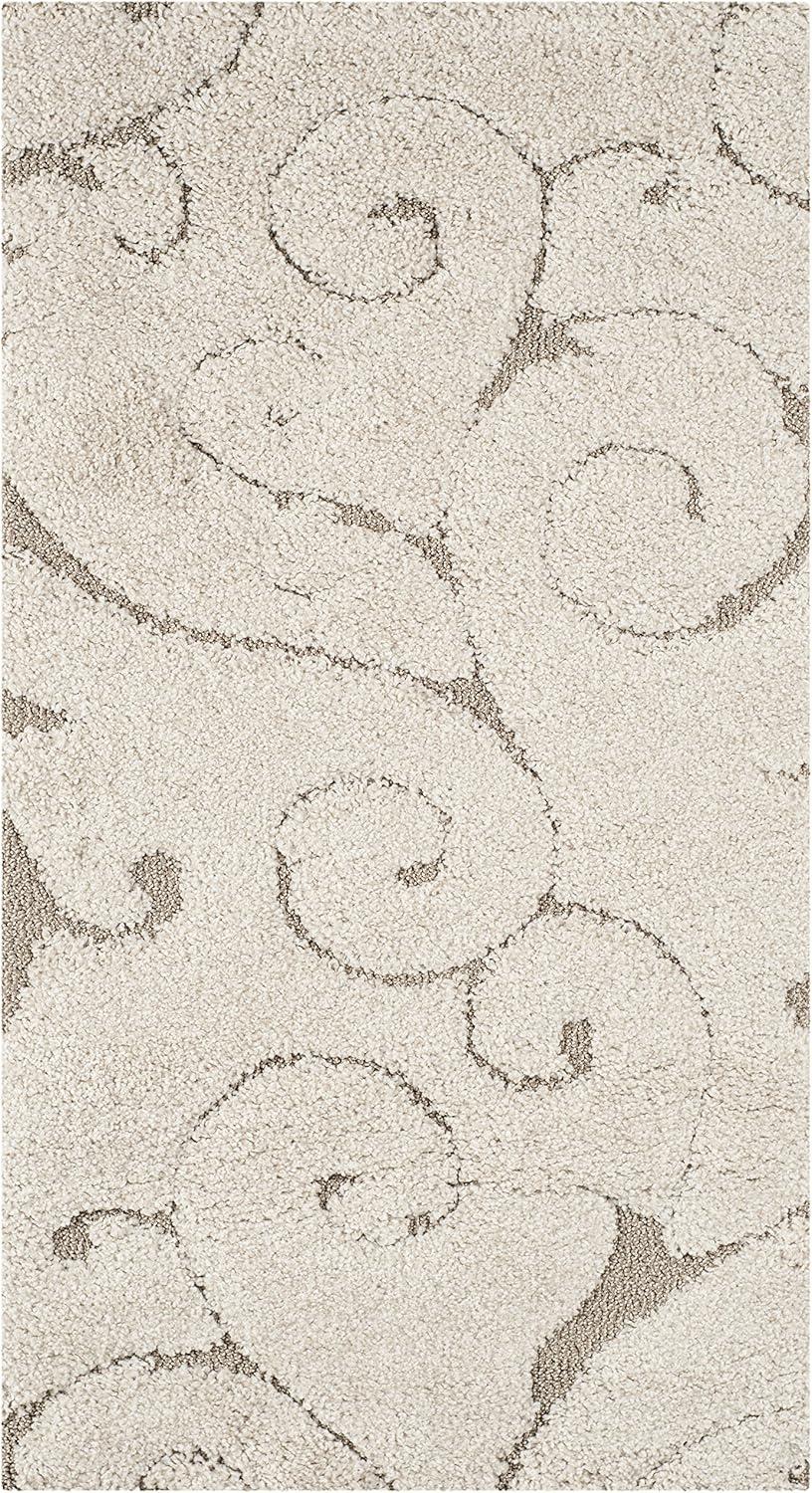 Florida Shag SG455 Power Loomed Area Rug  - Safavieh