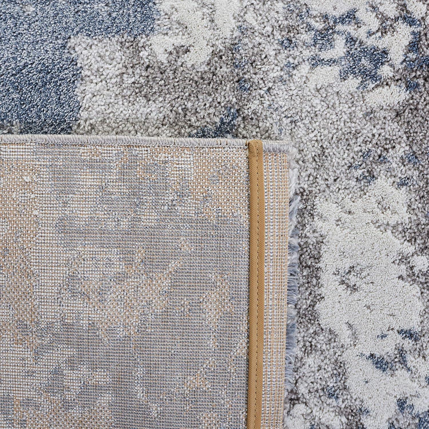 Century 300 CTY339 Power Loomed Indoor Accent Rug - Grey/Blue - 2'7"x5' - Safavieh
