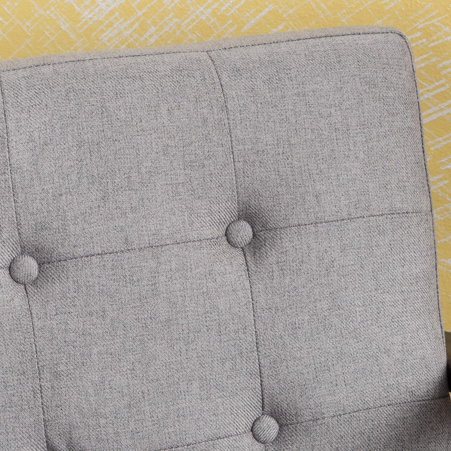 Christopher Knight Home Brayden Fabric Club Chair, Grey