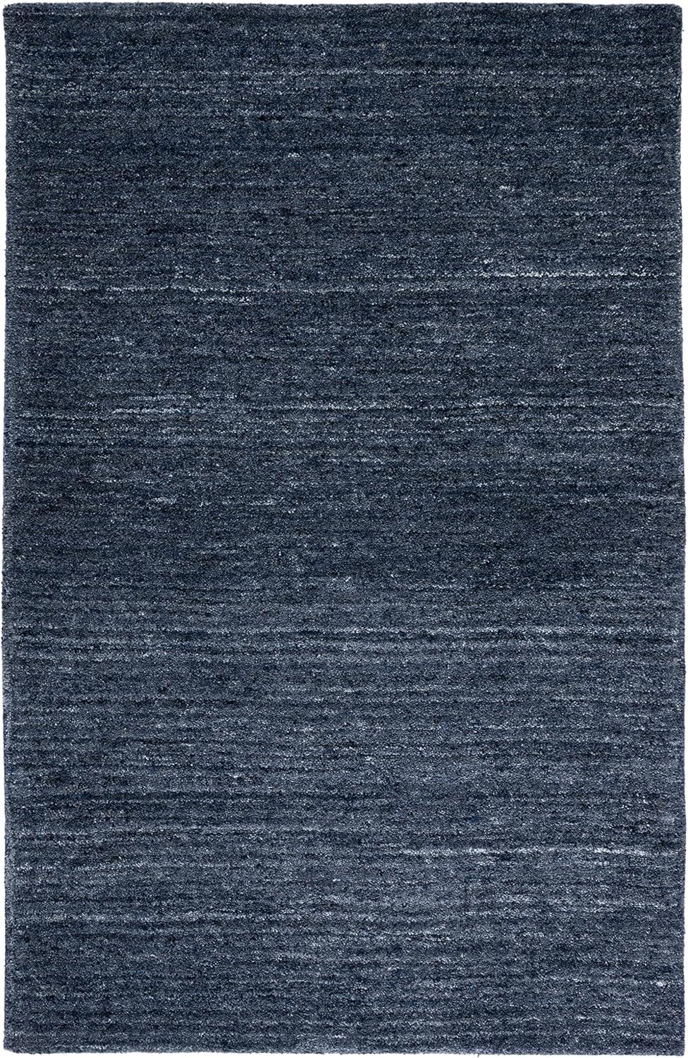 Himalaya HIM413 Hand Tufted Area Rug - Black/Gray - 5'x8' - Safavieh..