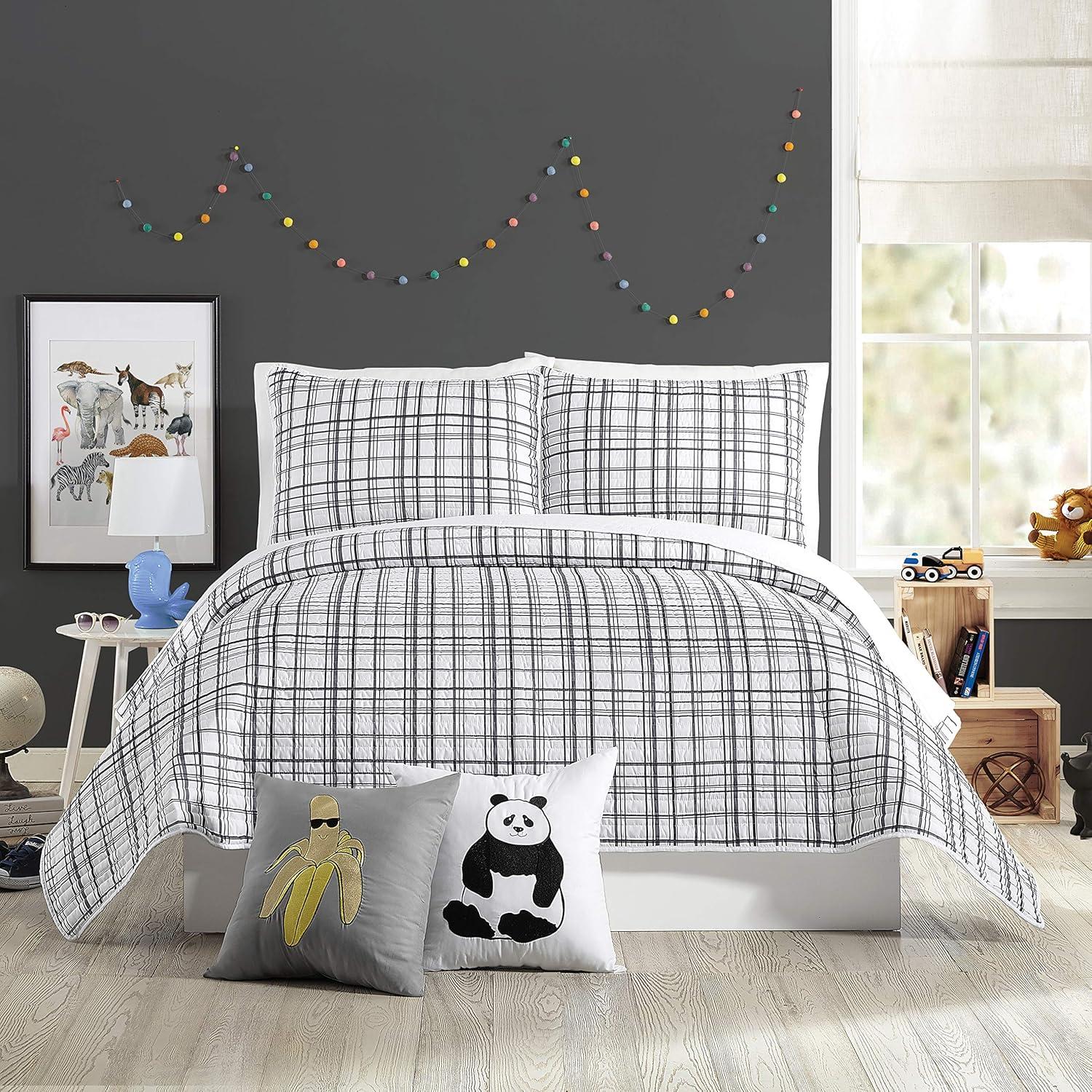 Urban Playground Covert Camo Reversible Microfiber Quilt Set