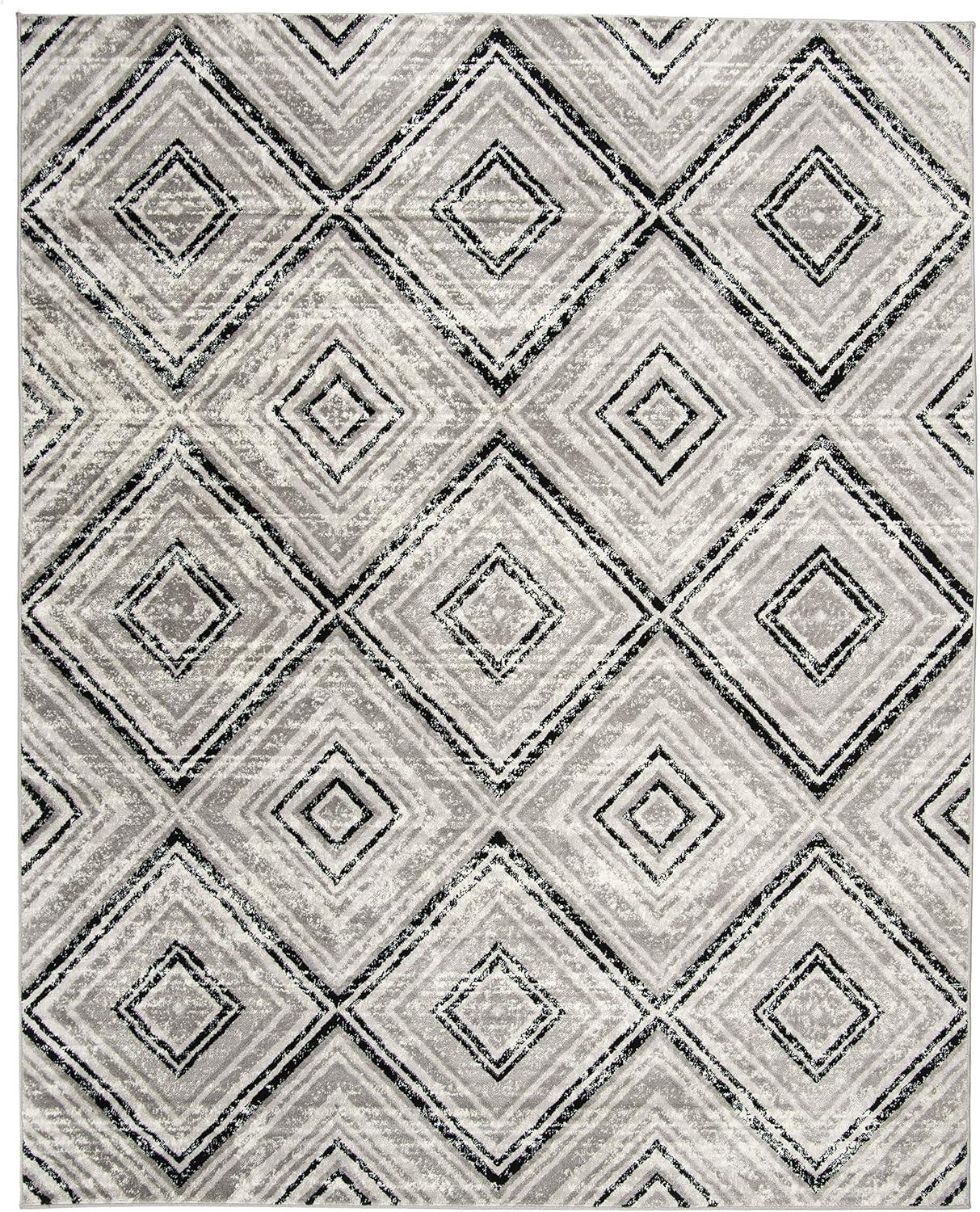 Safavieh SAFAVIEH Skyler Collection SKY120J Grey / Black Rug