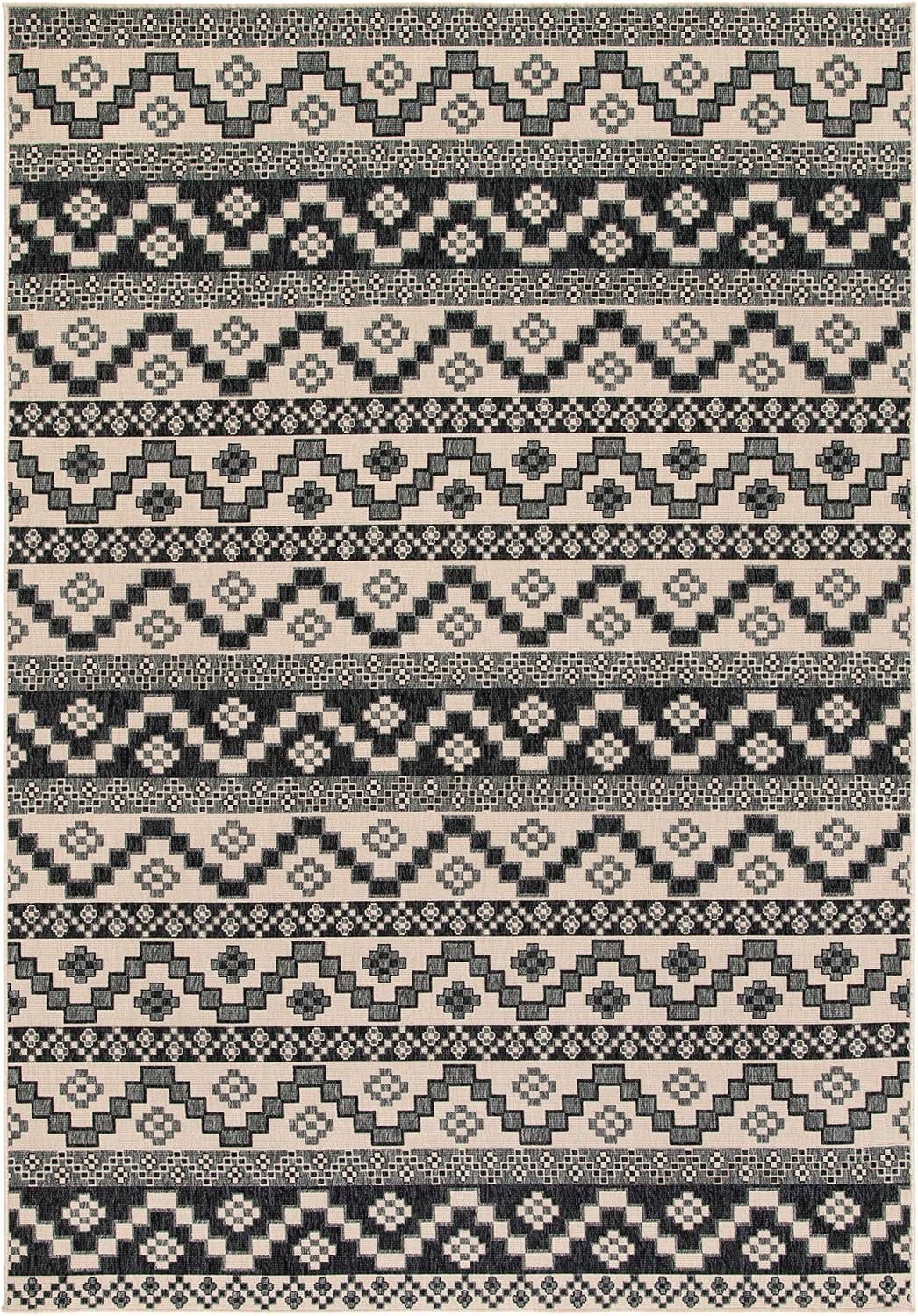 Veranda VER095 Power Loomed Indoor/Outdoor Area Rug - Rust/Red - 6'7"x9'6" - Safavieh.