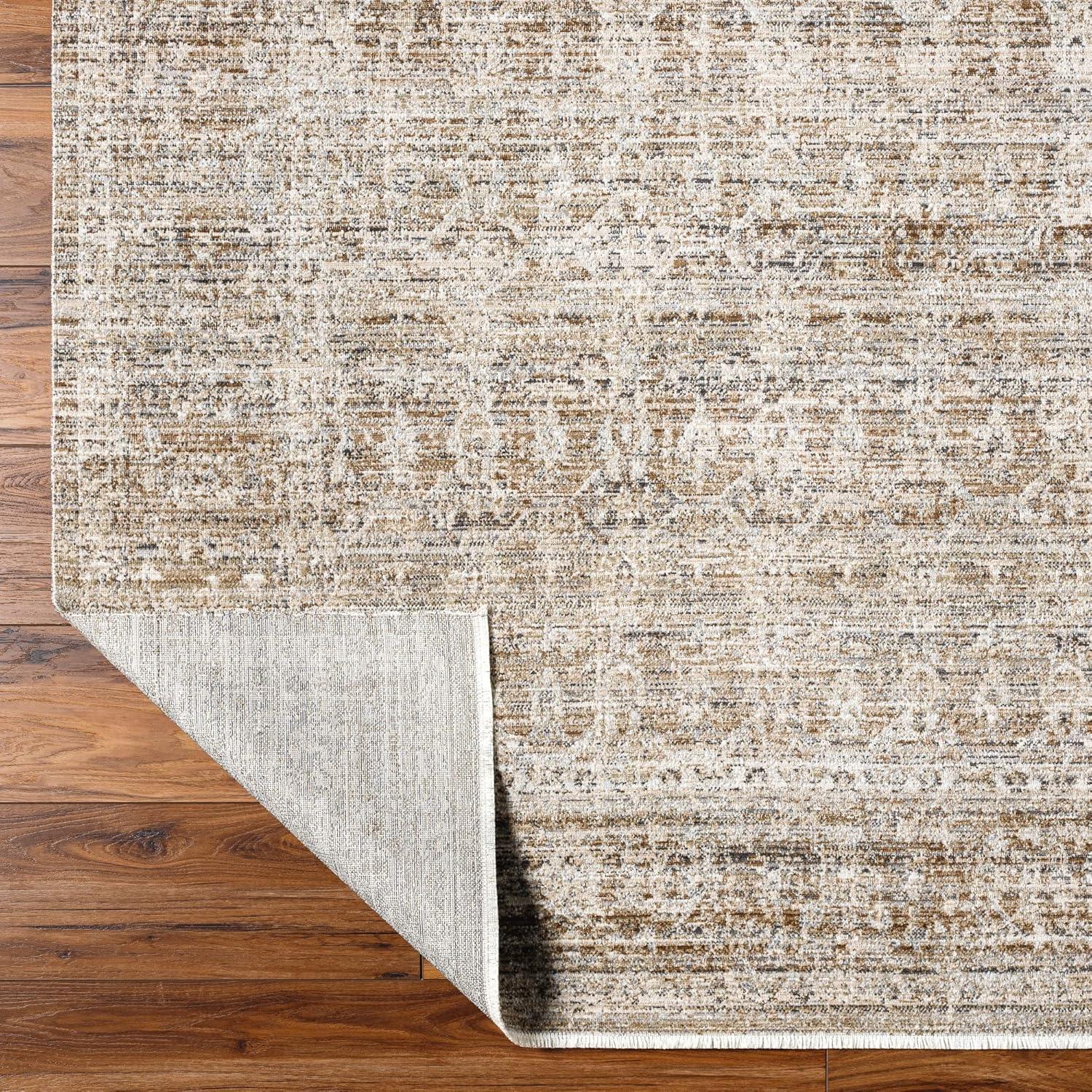 Livabliss x Becki Owens Margaret Damask Area Rug ,7'10" x 10', Vintage Brown