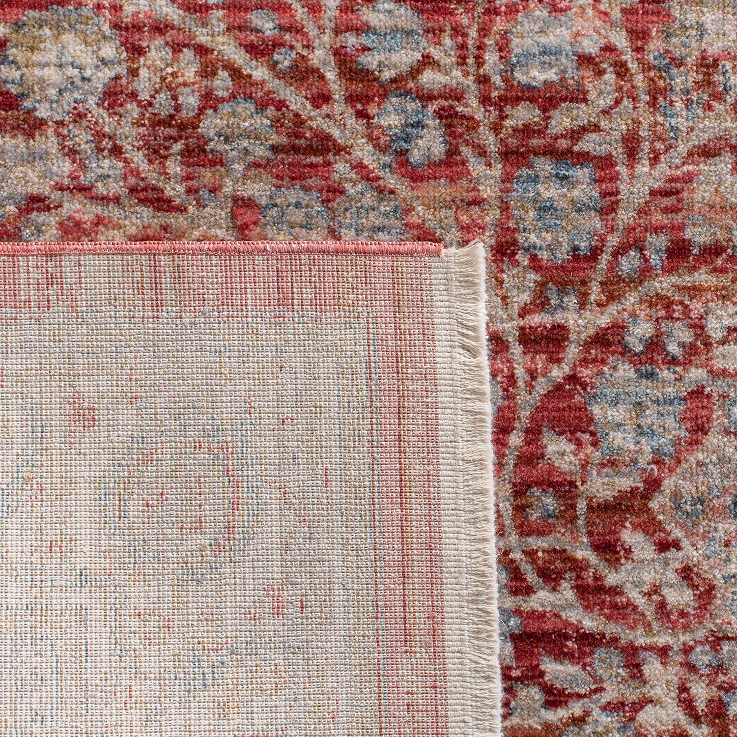 Kenitra KRA672 Power Loomed Area Rug - Blue/Ivory - 8'x10' - Safavieh.