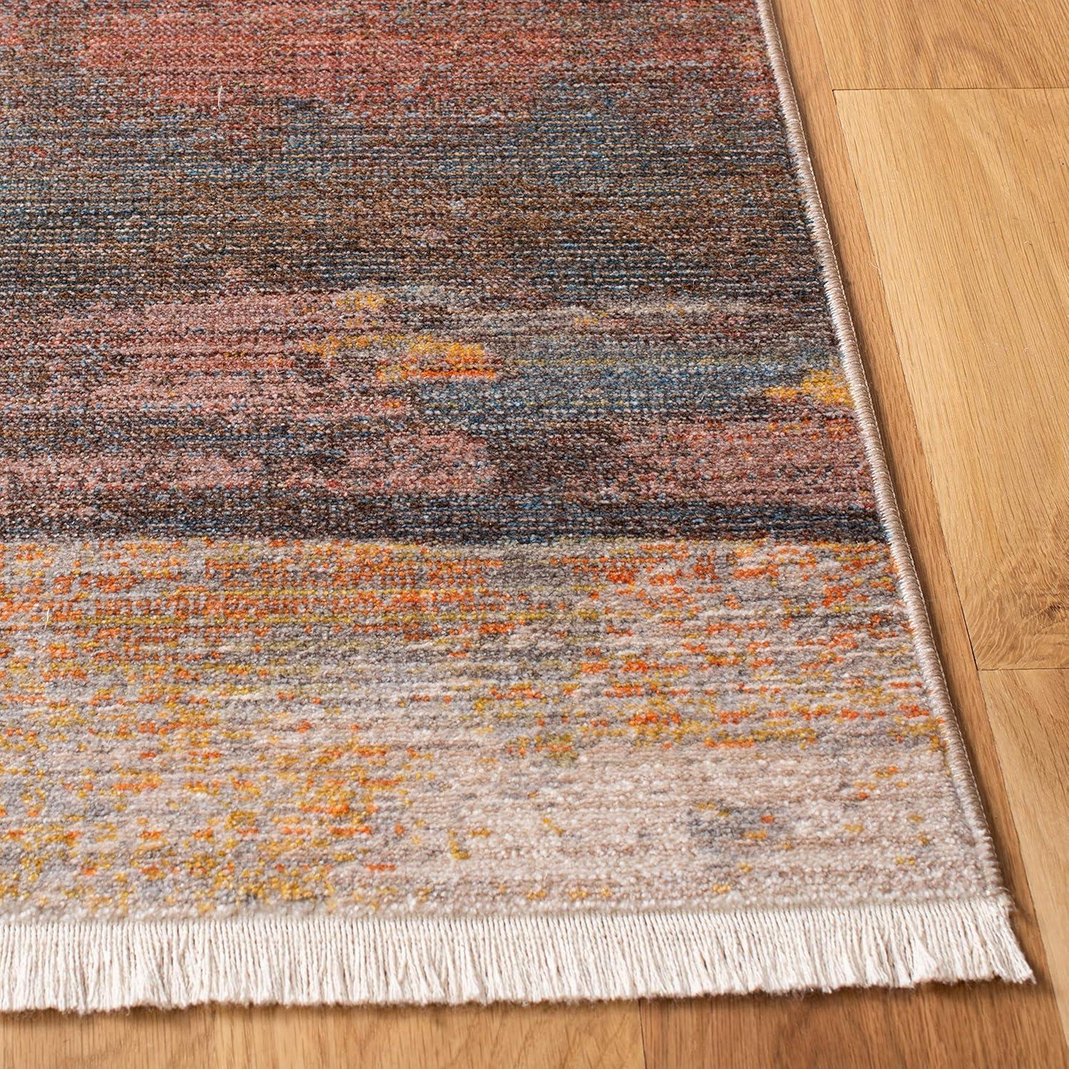 Vintage Persian VTP456 Power Loomed Area Rug - Rust/Gold - 8'x10' - Safavieh.