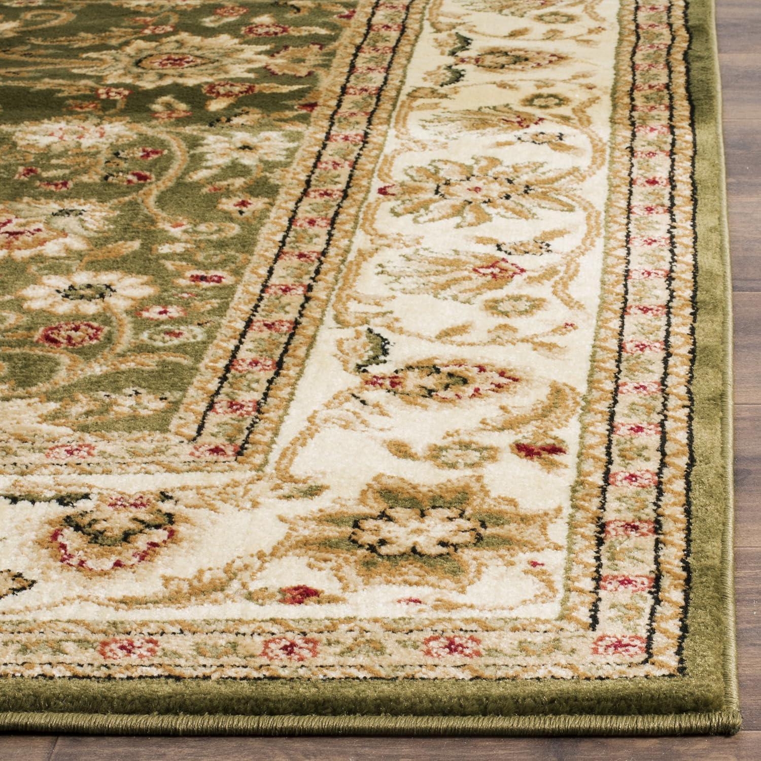 Lyndhurst LNH212 Power Loomed Accent Rug - Sage/Ivory - 2'3"x4' - Safavieh