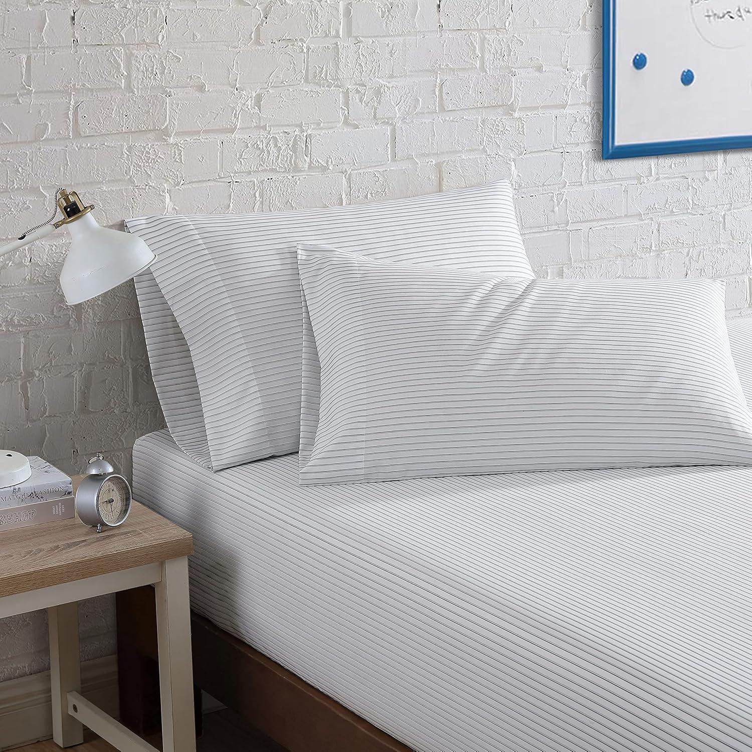 Nautica Nautica Fitted Sheet and Standard Pillowcase Sets