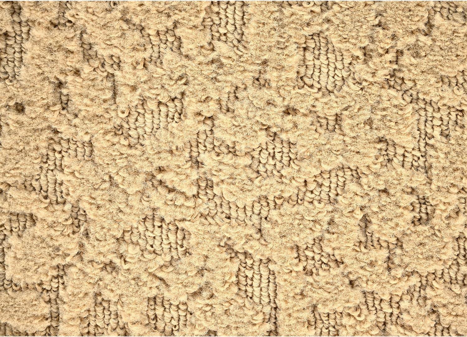Garland Rug Ivy Indoor Rug Set, 3 Piece Set (5'x7', 3'x4', & 2'x5') Tan