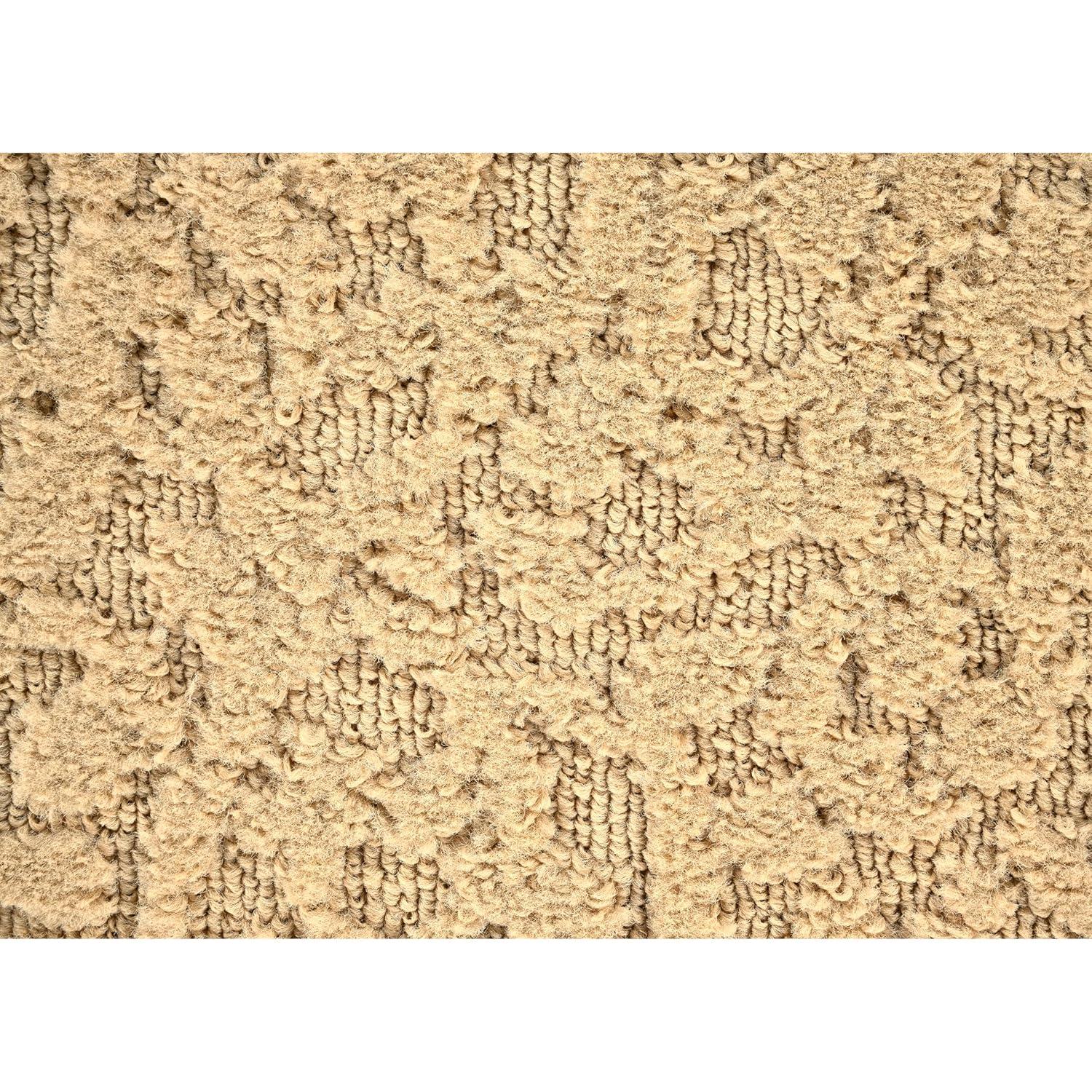Garland Rug Ivy Indoor Rug Set, 3 Piece Set (5'x7', 3'x4', & 2'x5') Tan