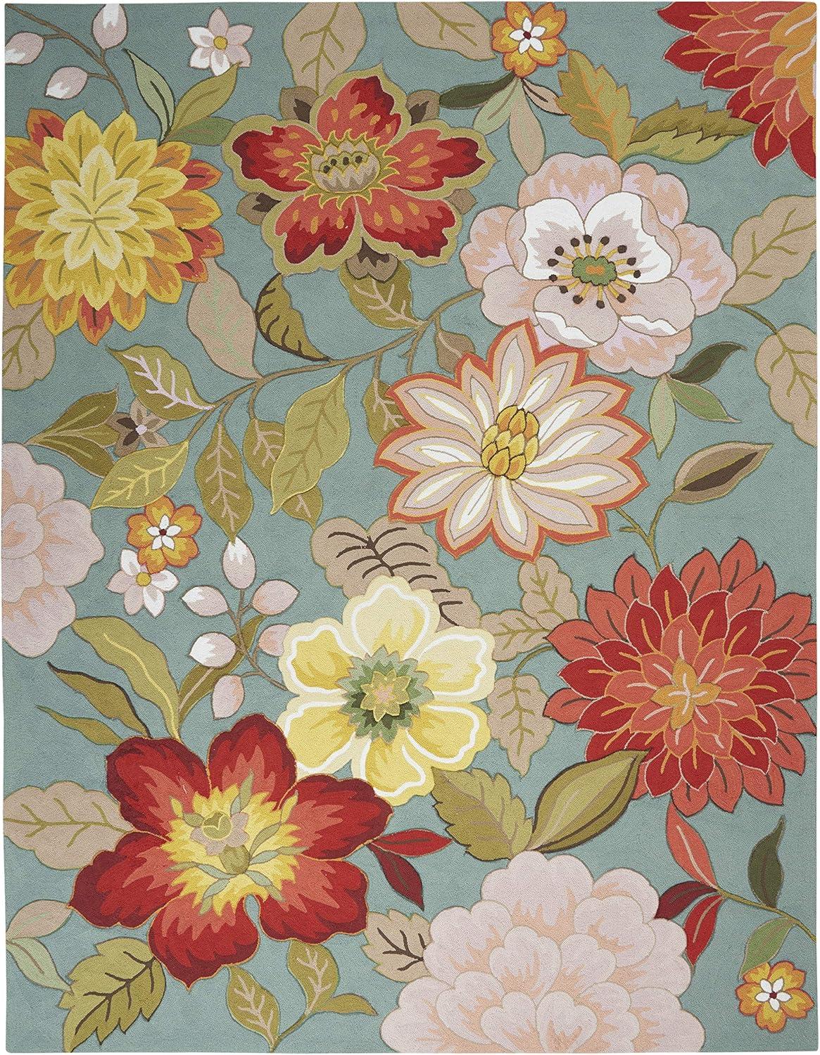 Nourison Fantasy Blooiming Floral Area Rug