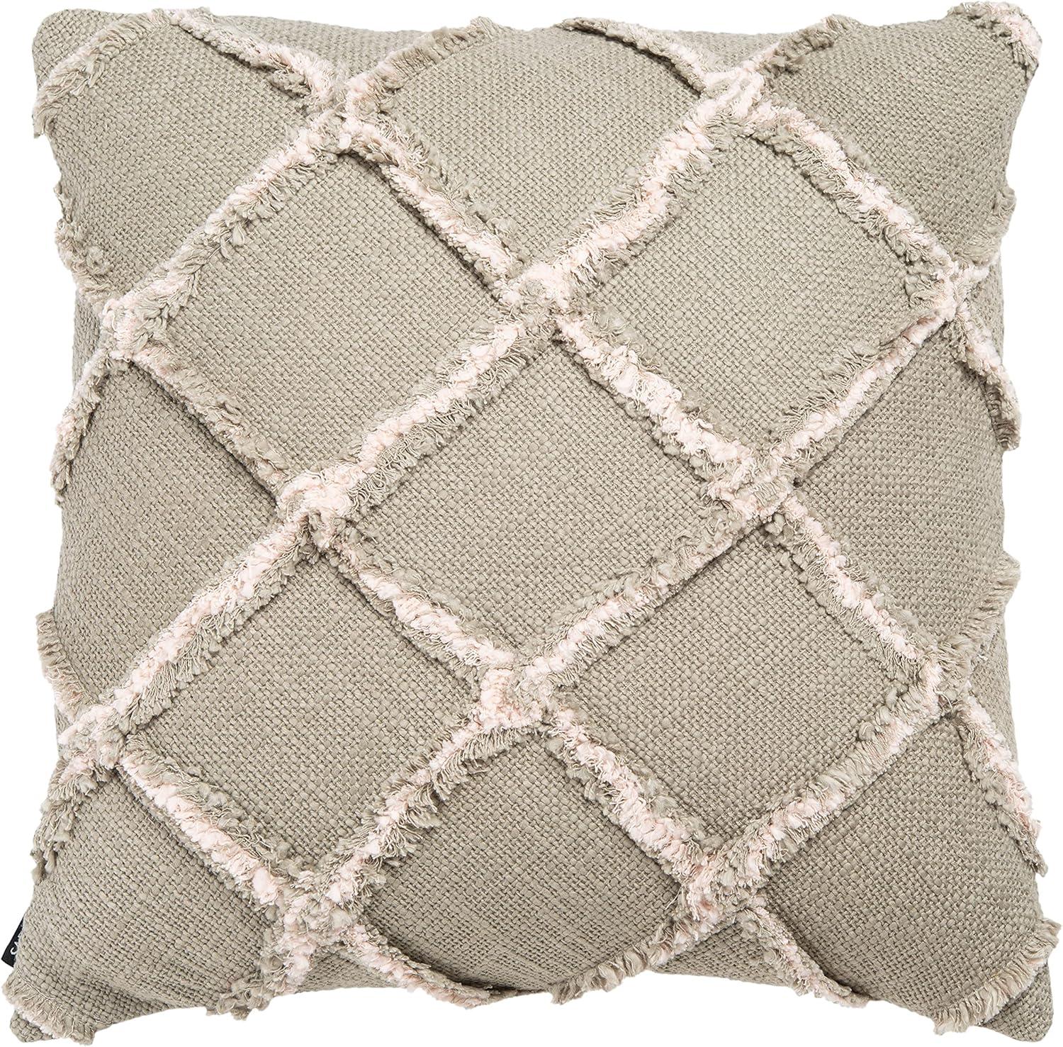 Safavieh Ashlin Fringed Cotton Throw Pillow