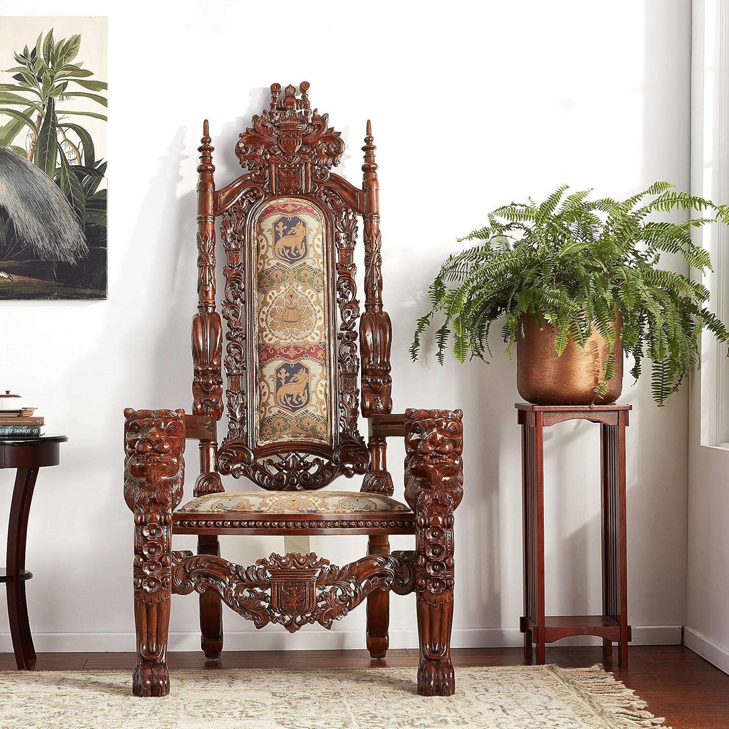 Lord Raffles Throne Armchair