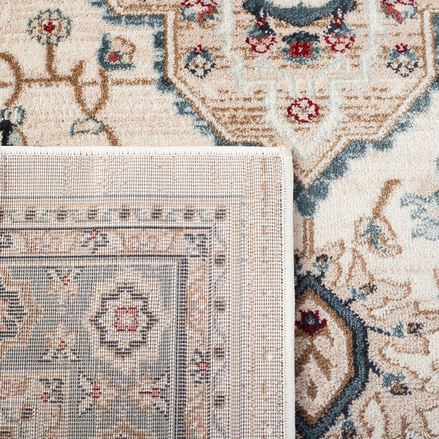 SAFAVIEH Lyndhurst Idella Floral Area Rug, Cream/Beige, 10' x 14'