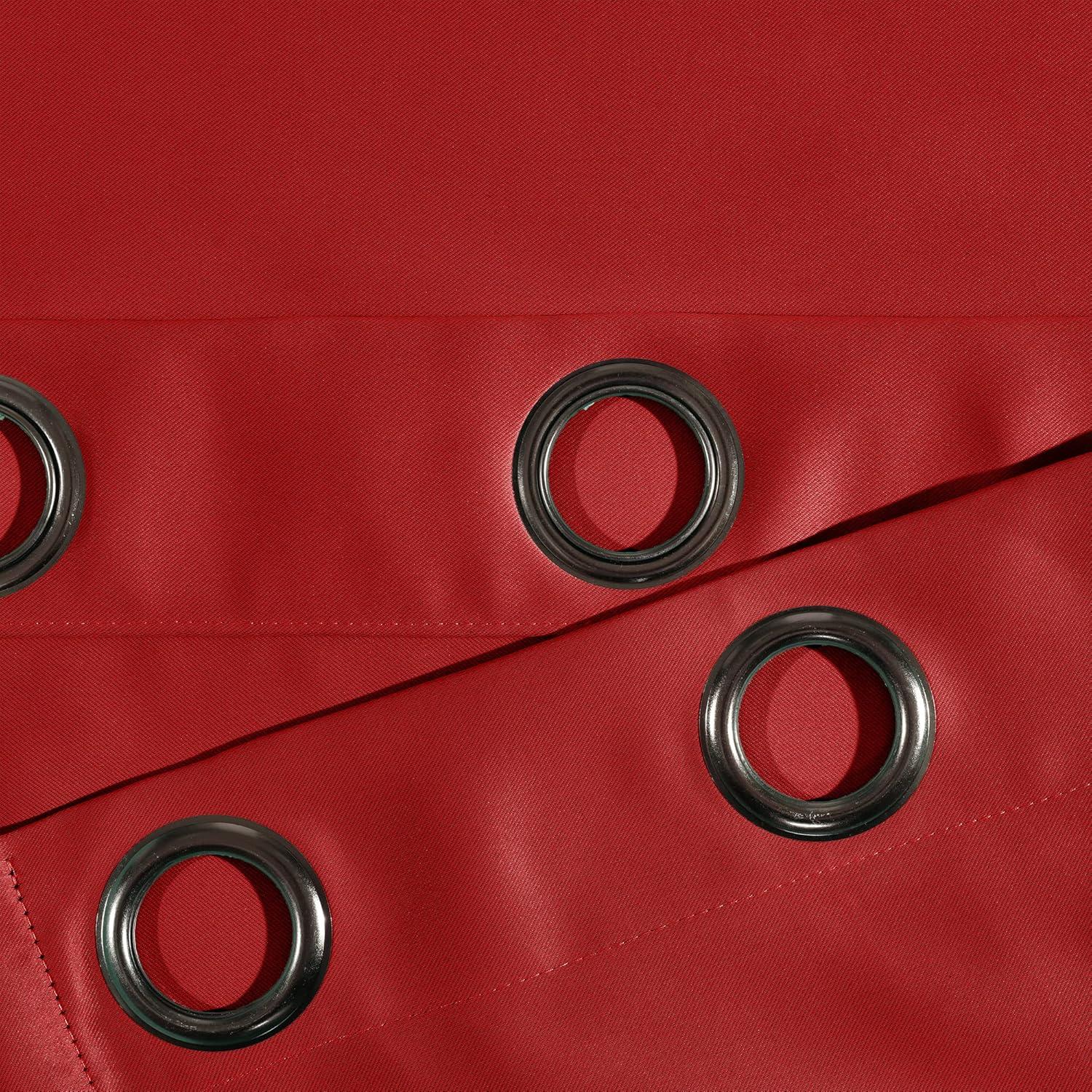 Lush Decor Solid Color Grommet Single Curtain Panel