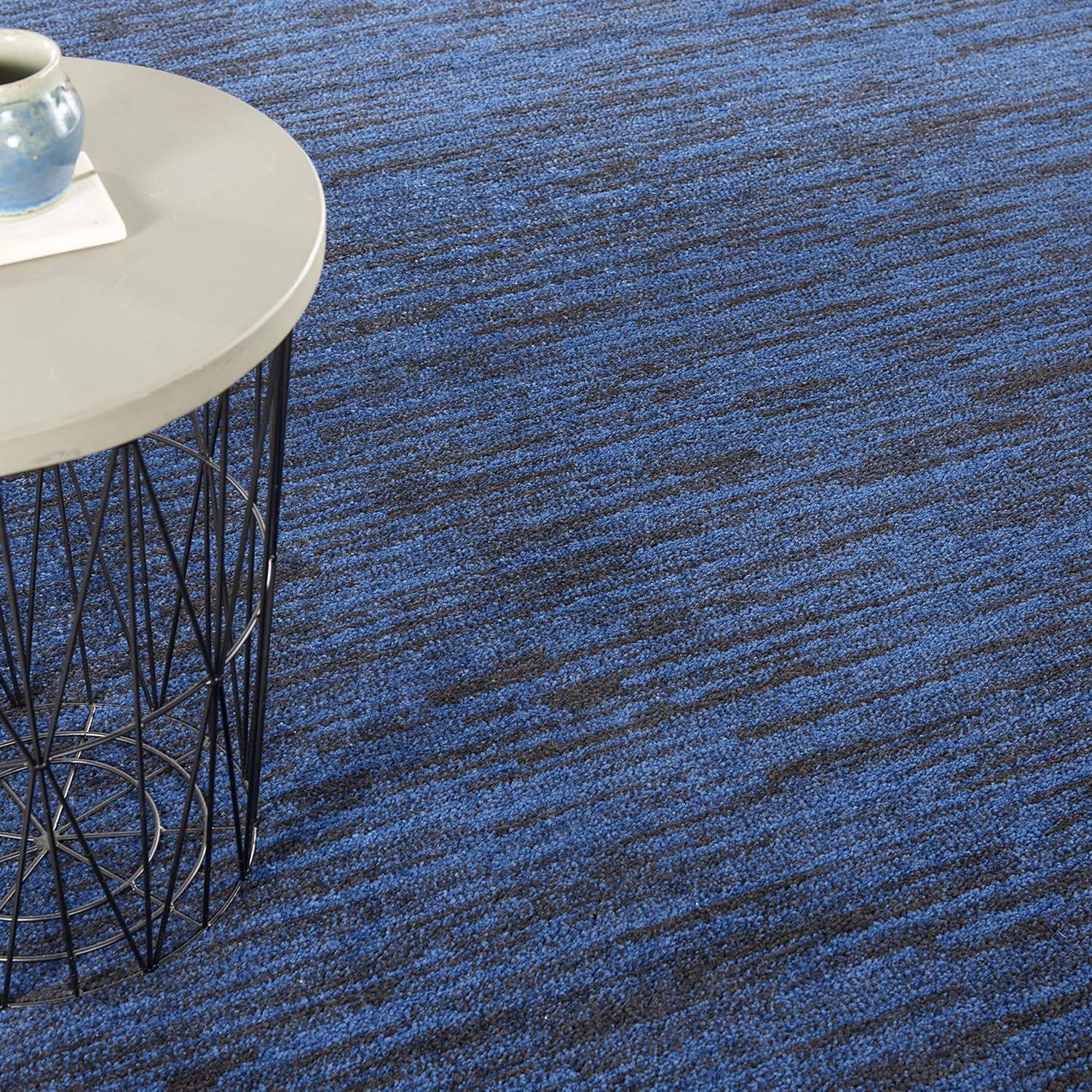 Nourison Nourison Essentials NRE01 Indoor/outdoor Area Rug - Midnight Blue 7' x square