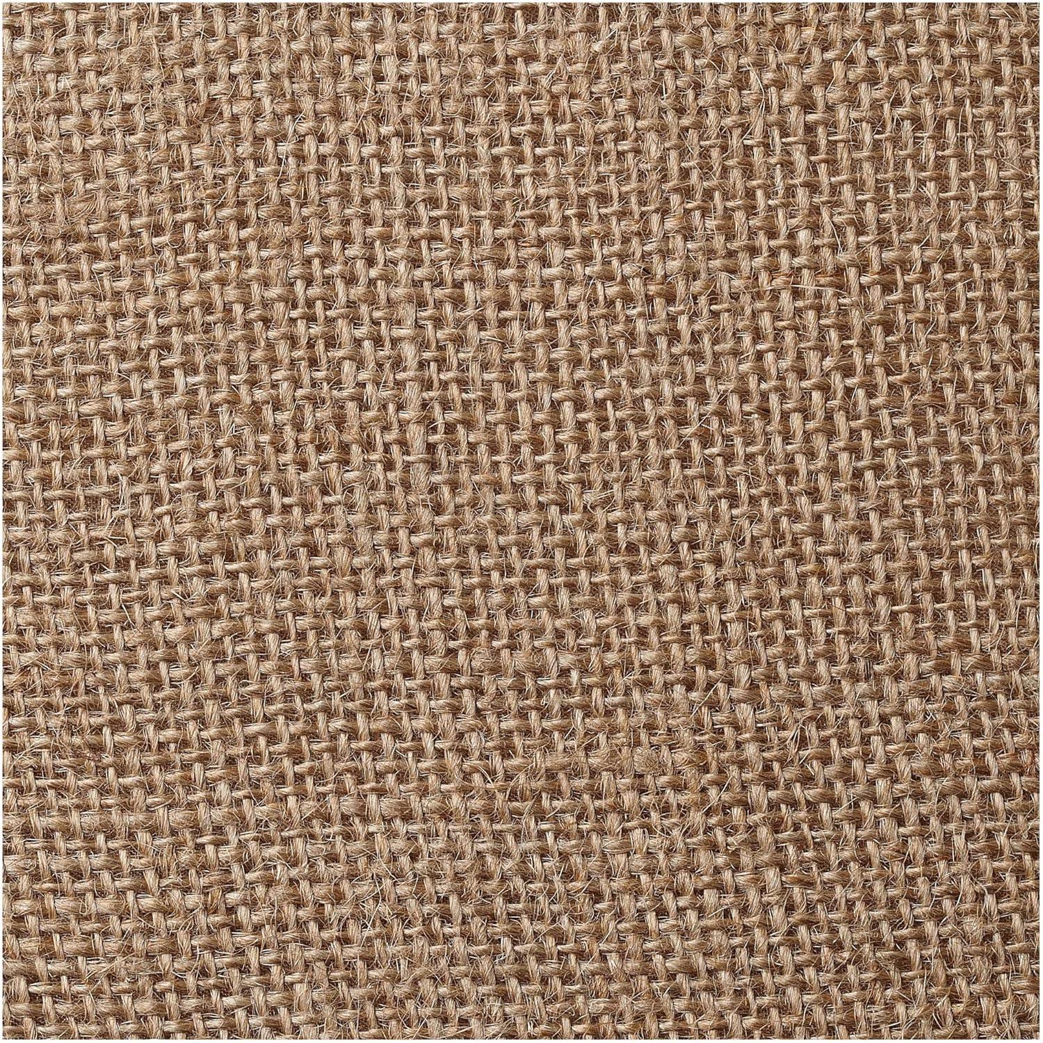 Springcrest Natural Burlap Medium Rectangle Lamp Shade 10" Wide x 7" Deep at Top and 16" Wide x 12" Deep at Bottom and 11" Slant x 10.5" H (Spider)