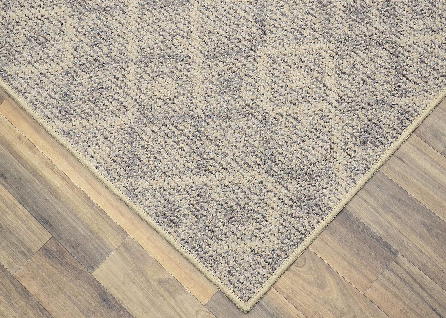 Garland Rug Classic Berber Polypropylene Earth Tone Square Indoor Area Rug, 12' x 12'