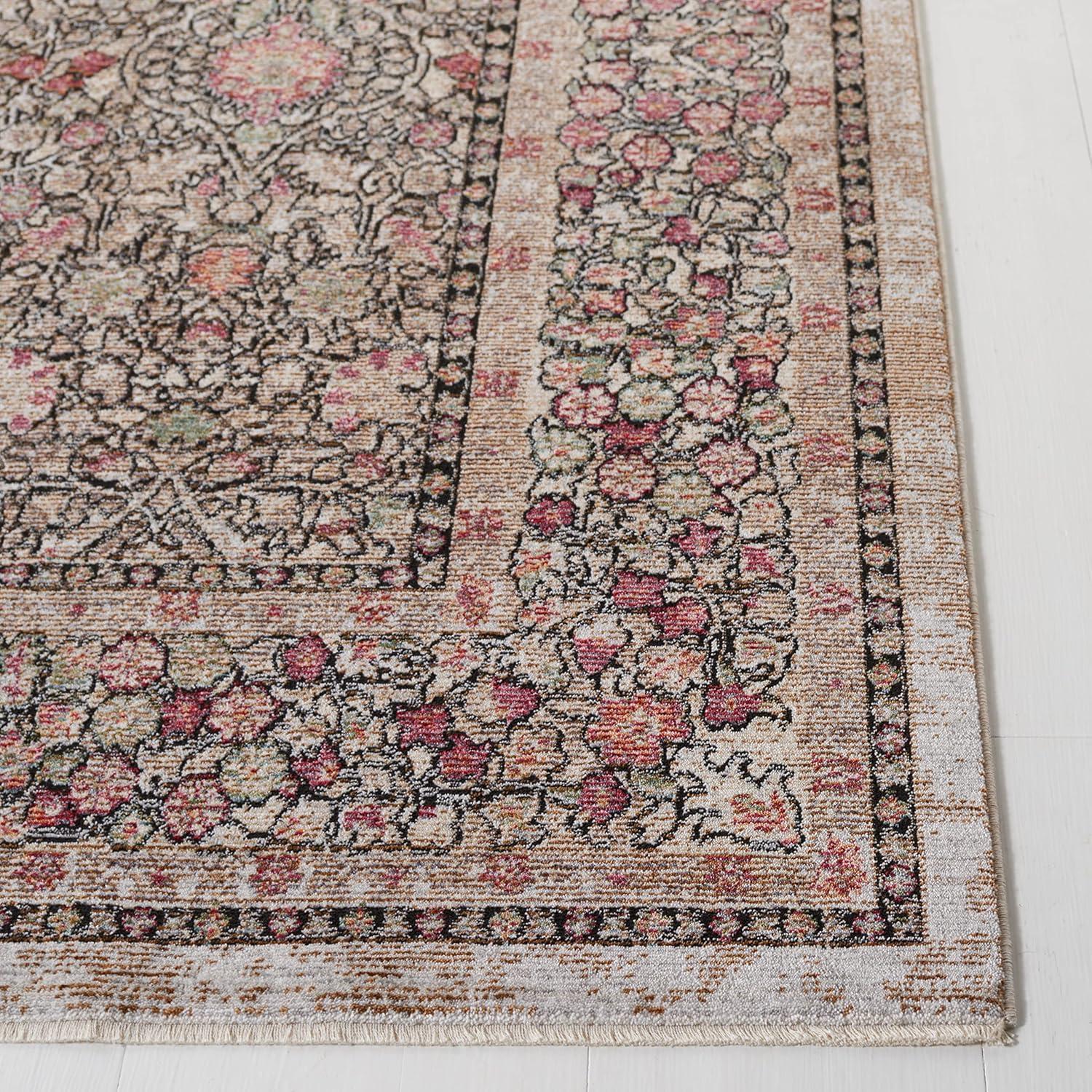 Crimson CMS272 Loomed Indoor Area Rug - Beige/Brown - 9'x12' - Safavieh