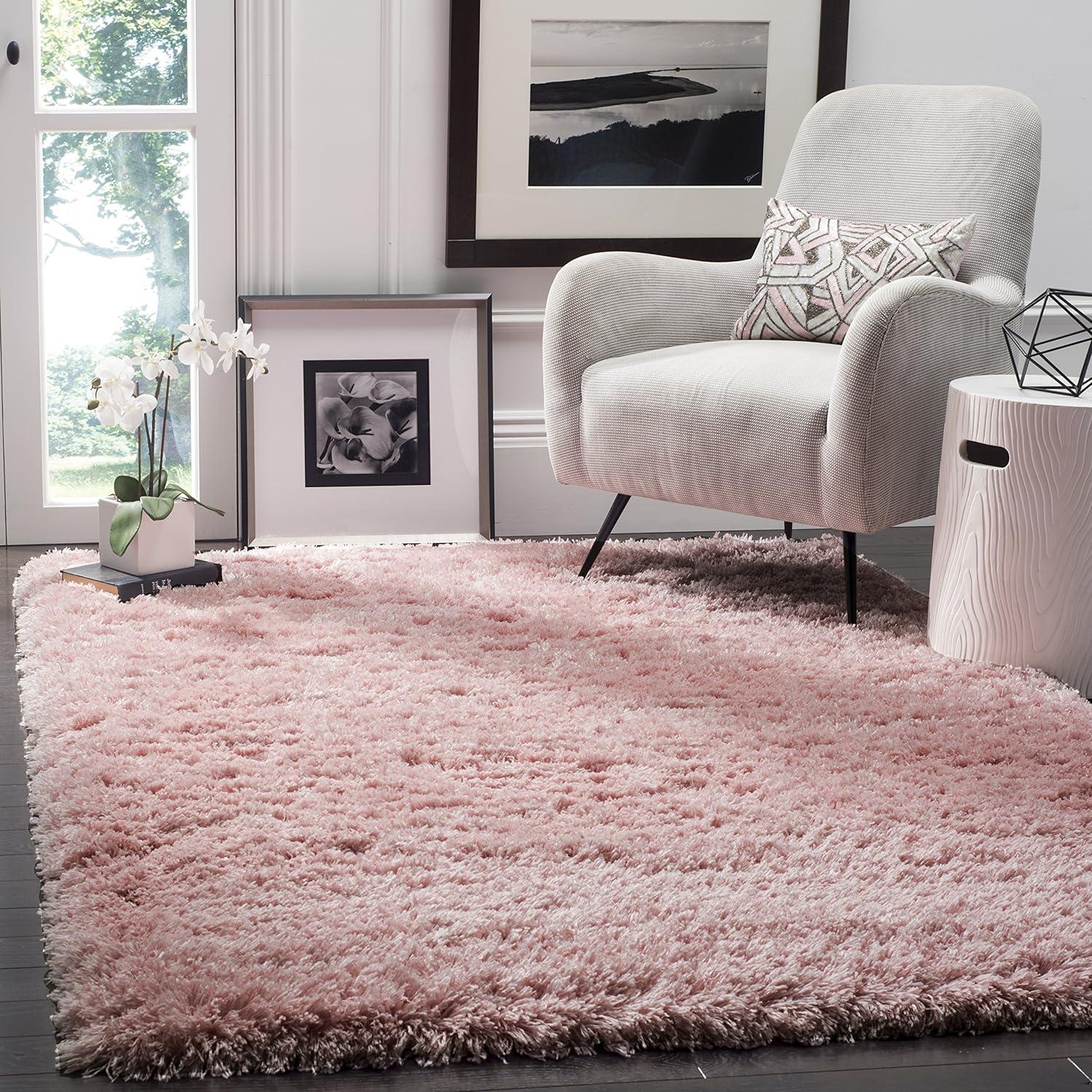 Polar Shag PSG800 Power Loomed Area Rug  - Safavieh