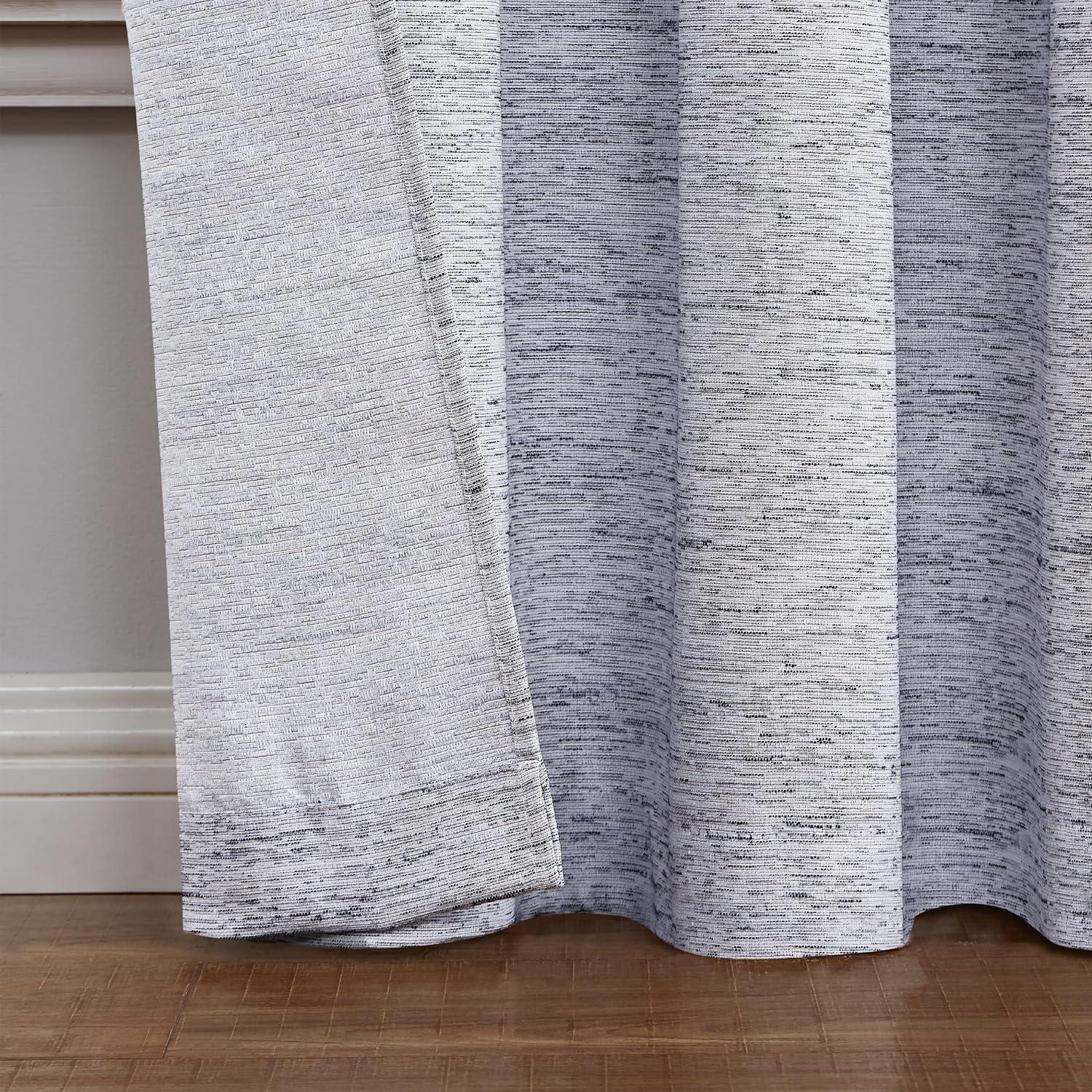 Nautica Nautica Light Filtering Rod Pocket Window Curtains Pair (Set of 2)