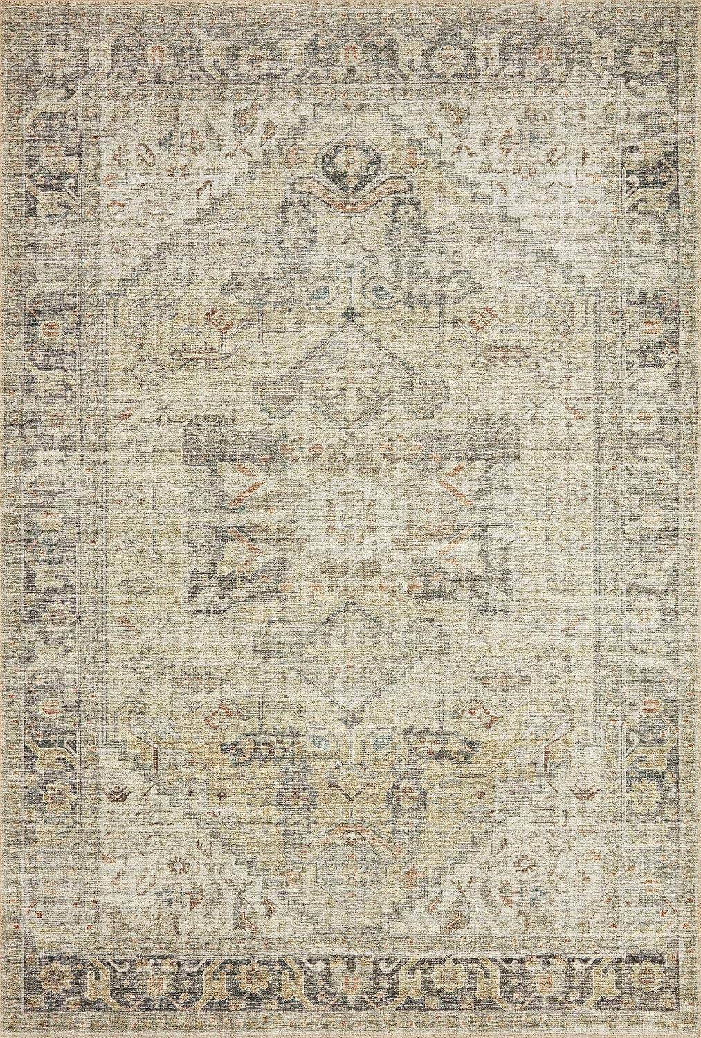 Loloi II Skye SKY-13 Natural / Sand Oriental Area Rug 3'-6" x 5'-6"