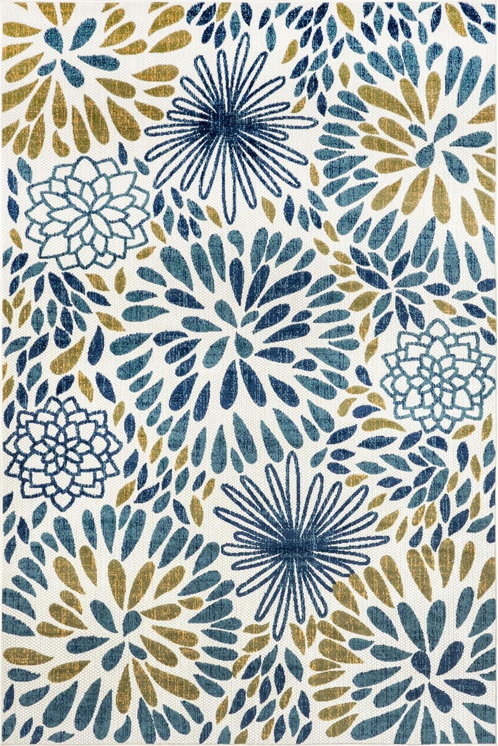 Nuloom Monique Floral Indoor/Outdoor Area Rug