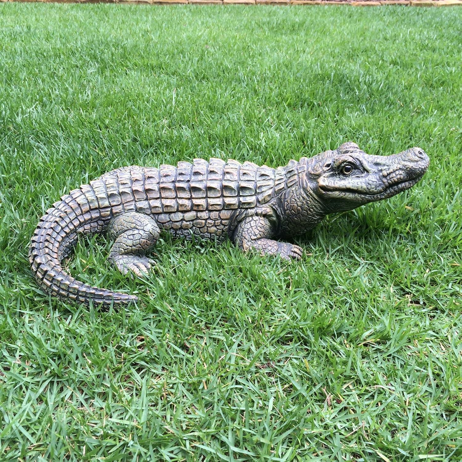 HomeStyles Life's A Beach Alligator Garden Statue