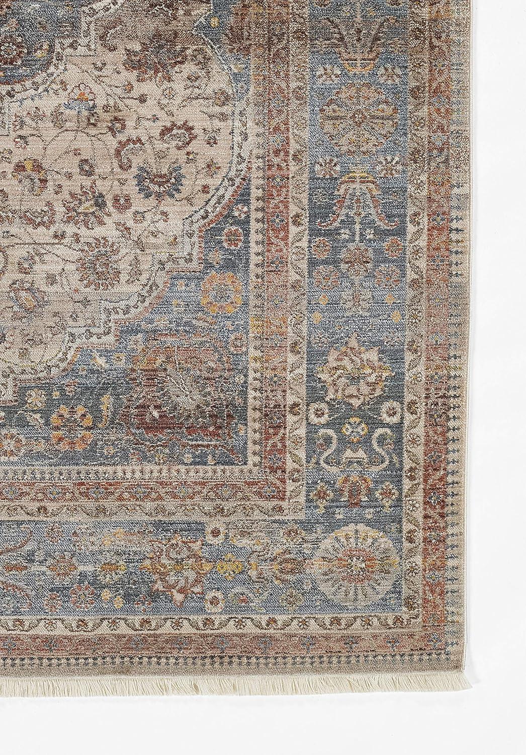 Momeni Izmir Polyester Medallion Multi Area Rug 8' X 10'