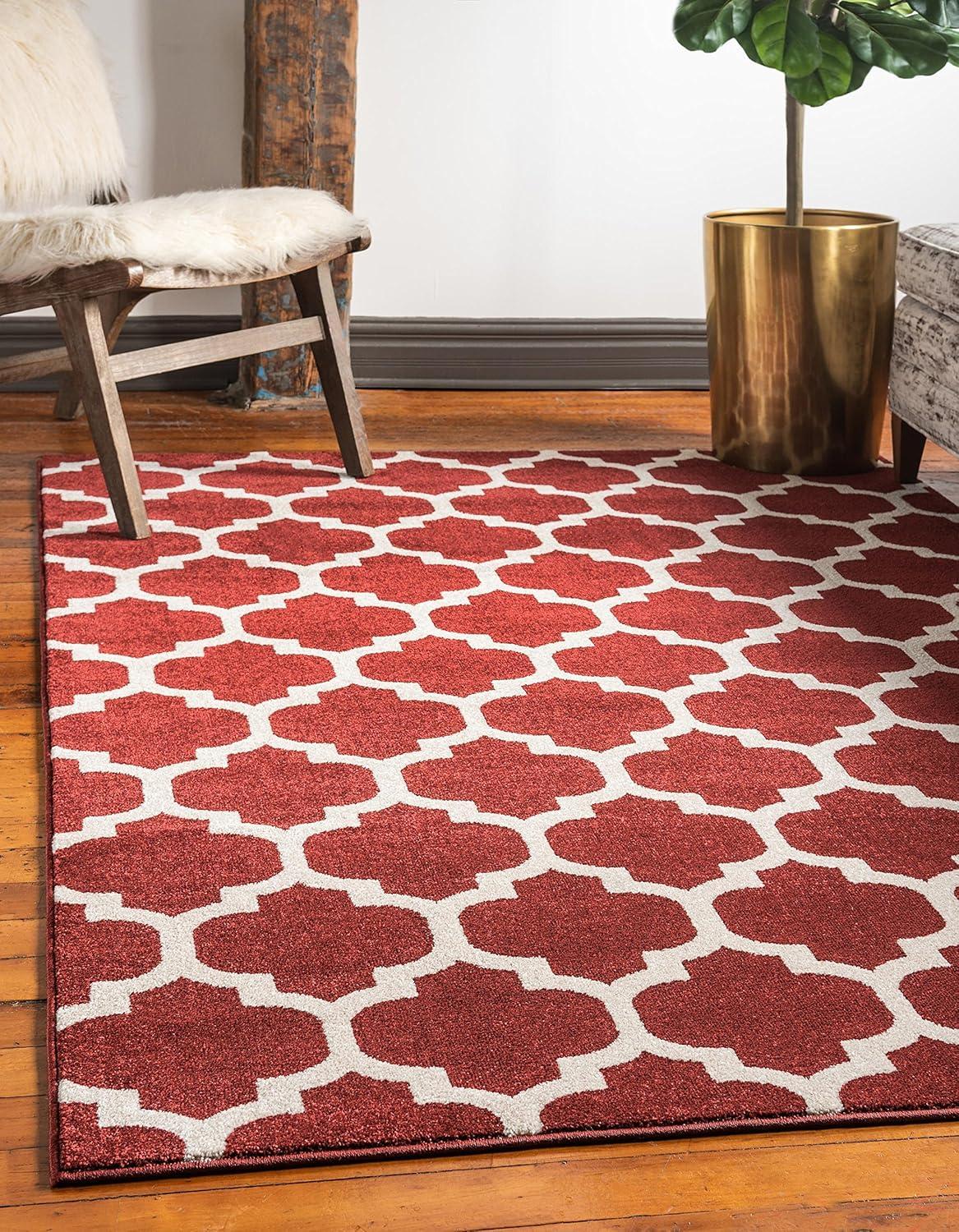 Unique Loom Trellis Philadelphia Area Rug